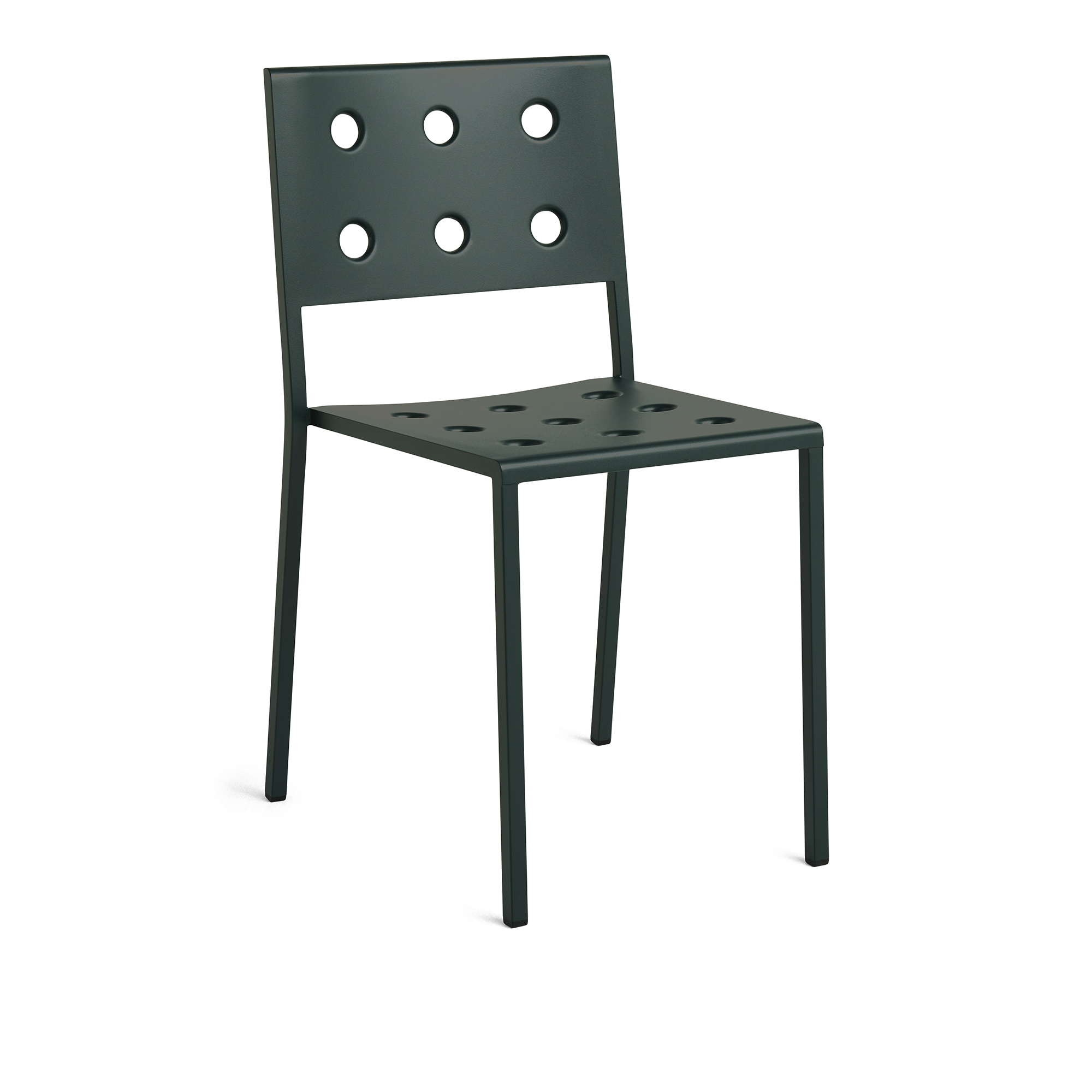 HAY - Balcony Dining Chair / Desert Green - Matstolar utomhus - Ronan & Erwan Bouroullec - Grön - Metall