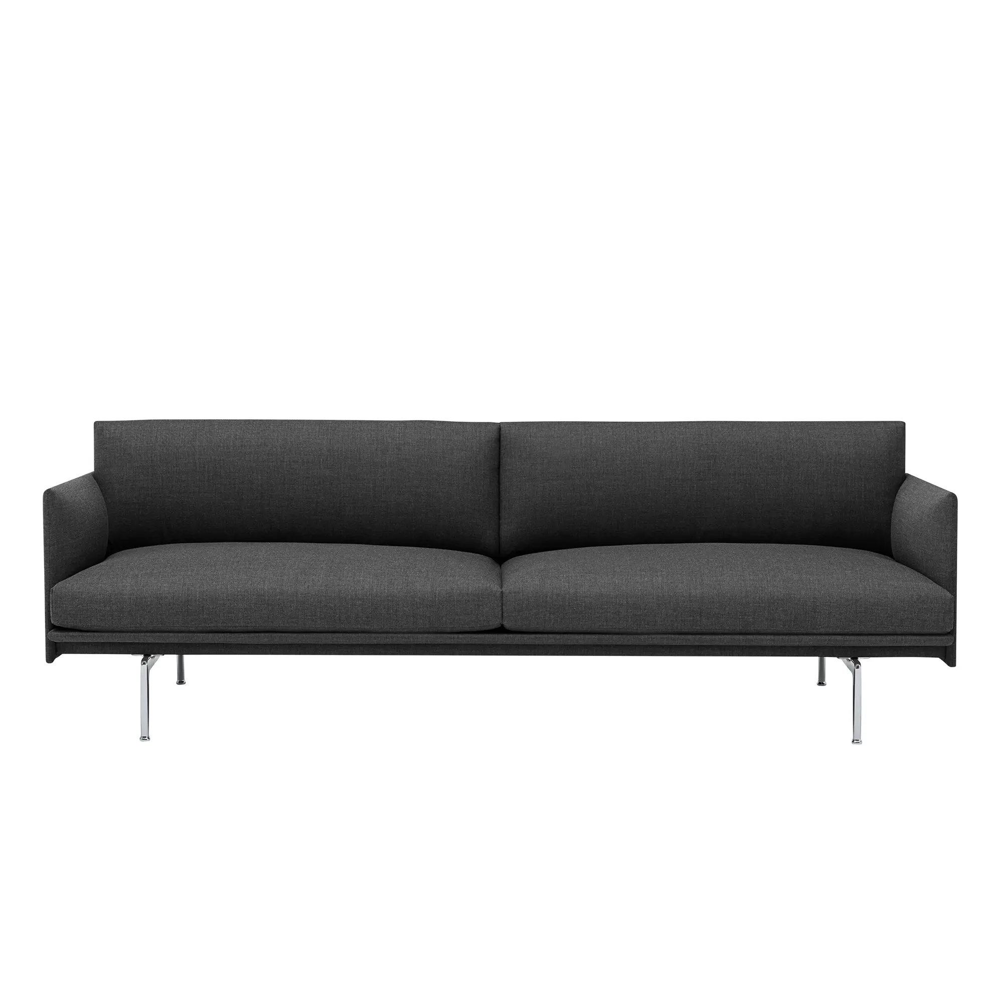 Outline 3-Seater / Polished Aluminium Base