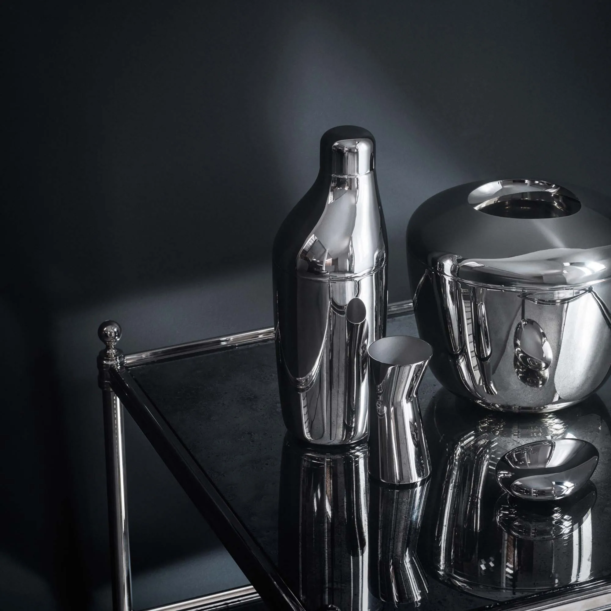 Sky Ice Bucket & Ice Tongs