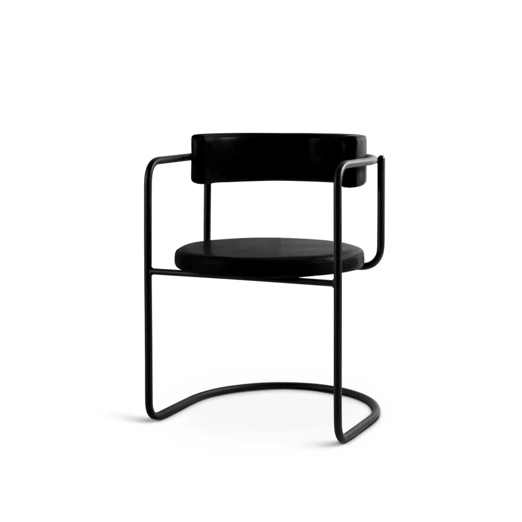 FF Cantilever Chair Cubic Black Legs