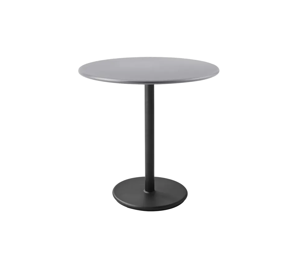 Go kafébord dia. 80 cm Lava Grey