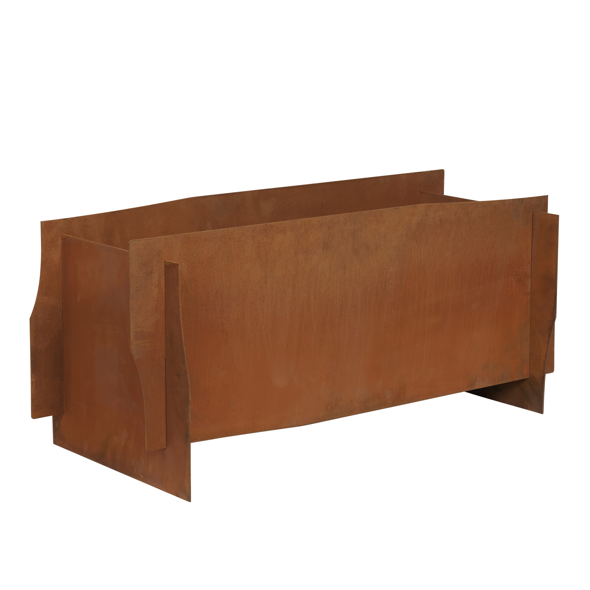 Ferm Living - Lapel Planter - 75 - Rust - Blomlådor - Brun | Utemöbler - Utomhusinredning - Blomlådor | Möbelexperten