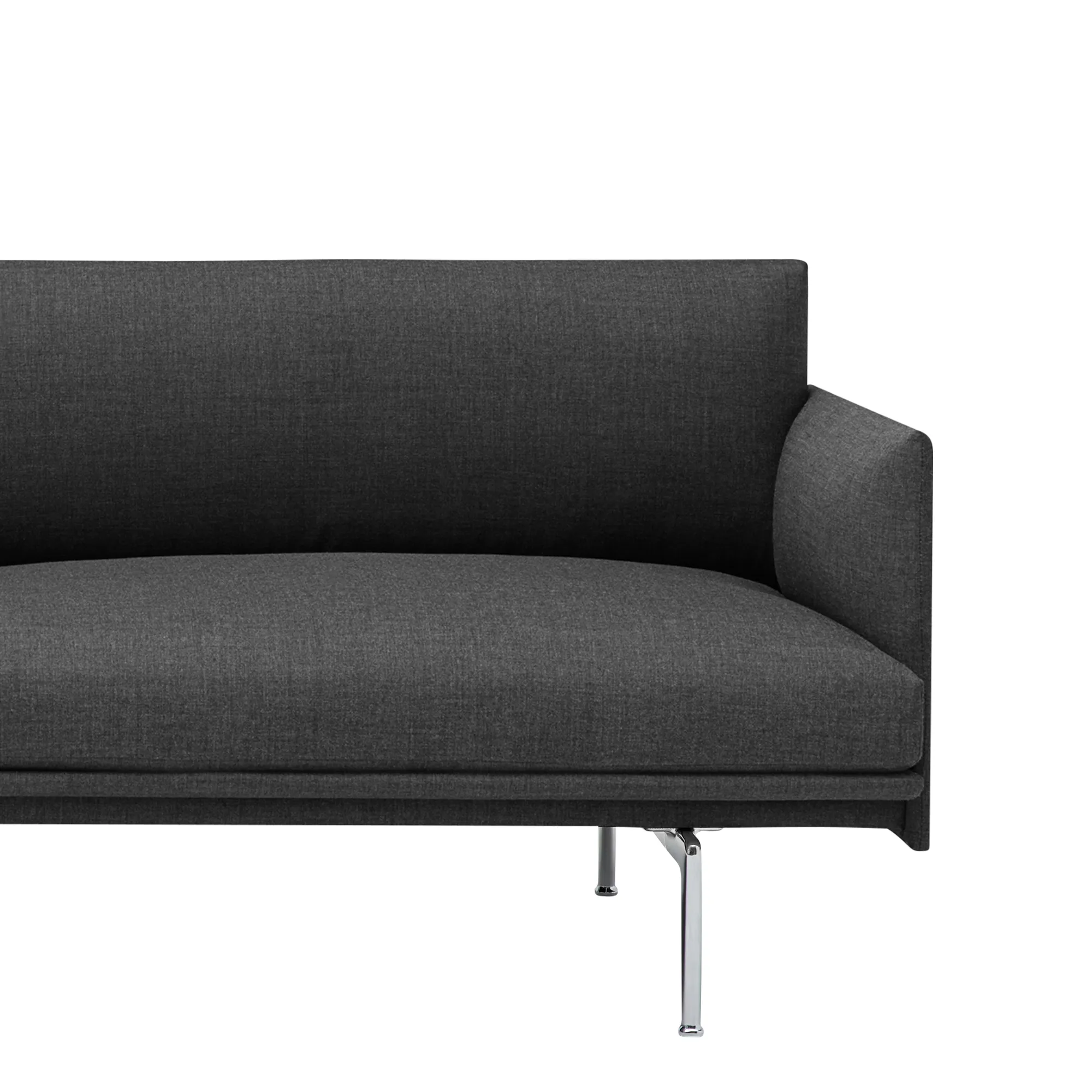 Outline 3-Seater / Polished Aluminium Base