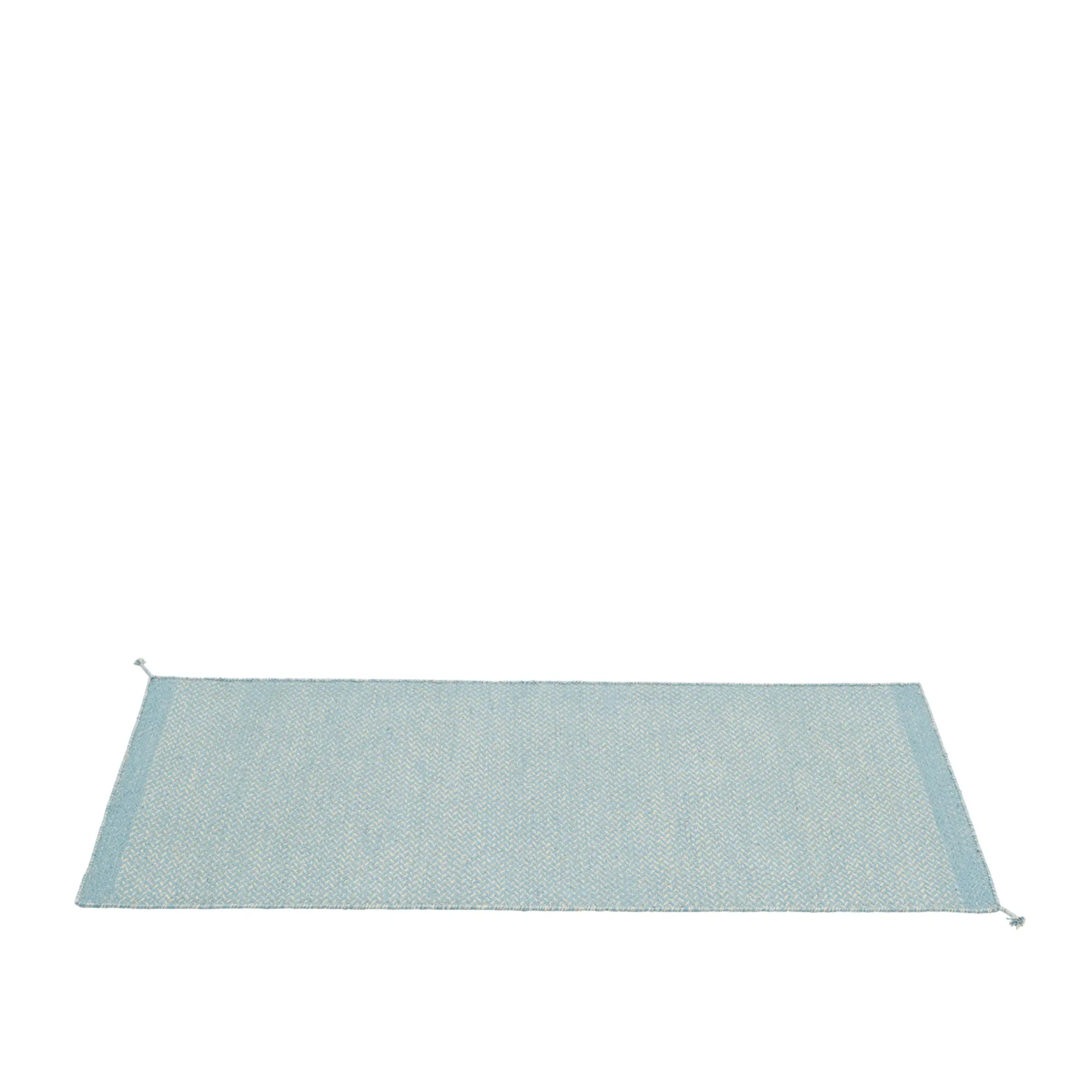 Ply rug recycled polyester light blue
