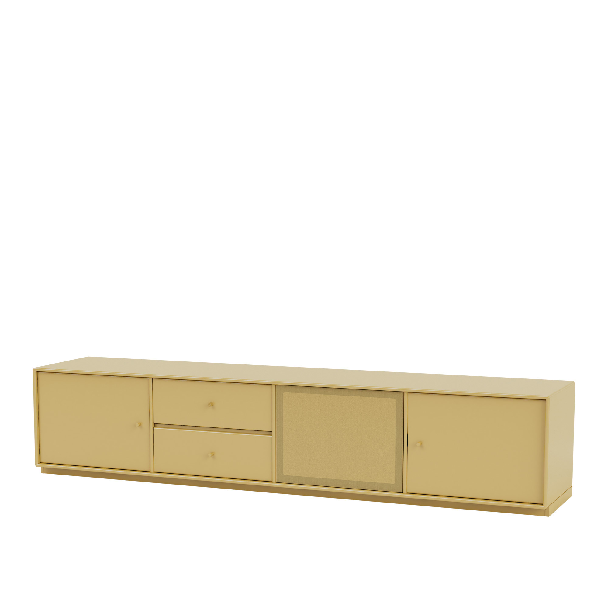 Montana - Octave Viii TV Bench 157-Cumin 06 Plinth 3 cm - TV-b&auml;nkar - Peter J. Lassen - Gul - Tr&auml;