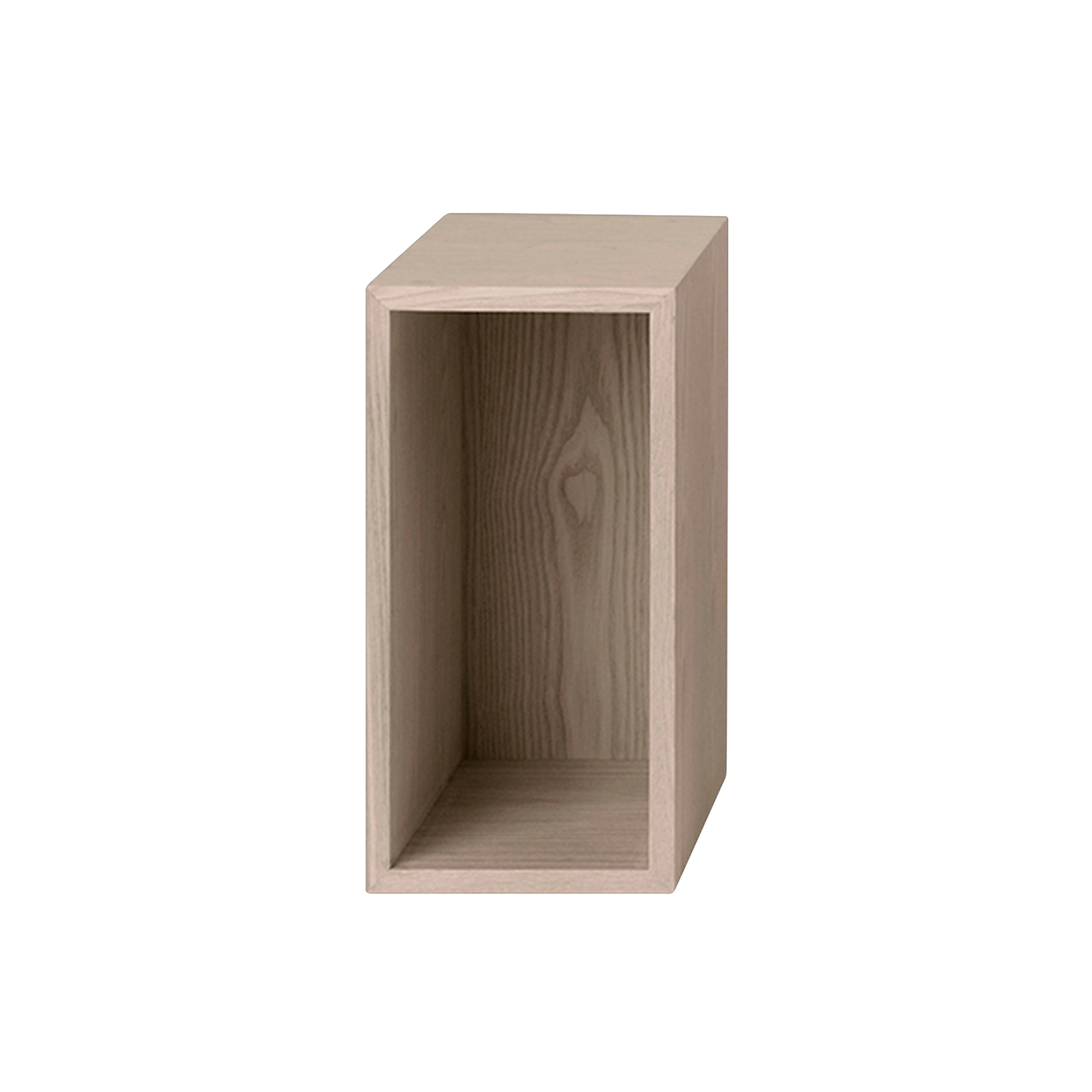 Muuto - Stacked 2.0 Oak Small Backboard - Hyller & Hyllesystem - Julien De Smedt - Tre farget - Tre