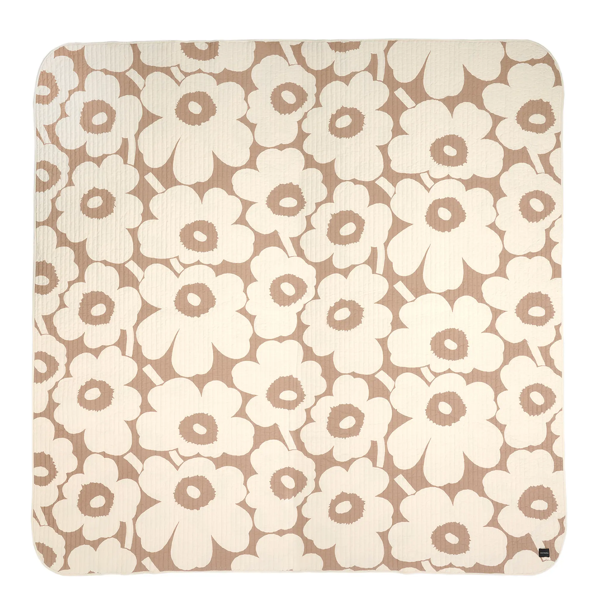 Unikko sengeteppe 260x260 cm