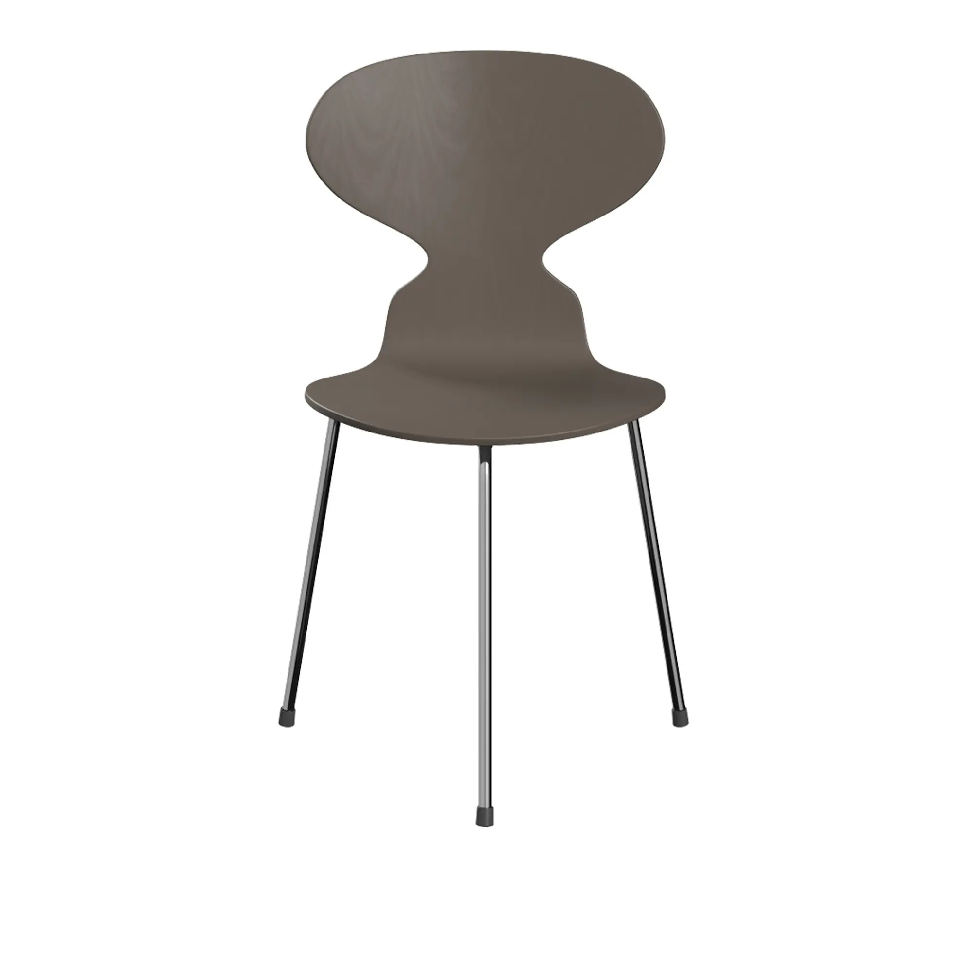 3100 Myran stol Coloured Ash Veneer Chrome
