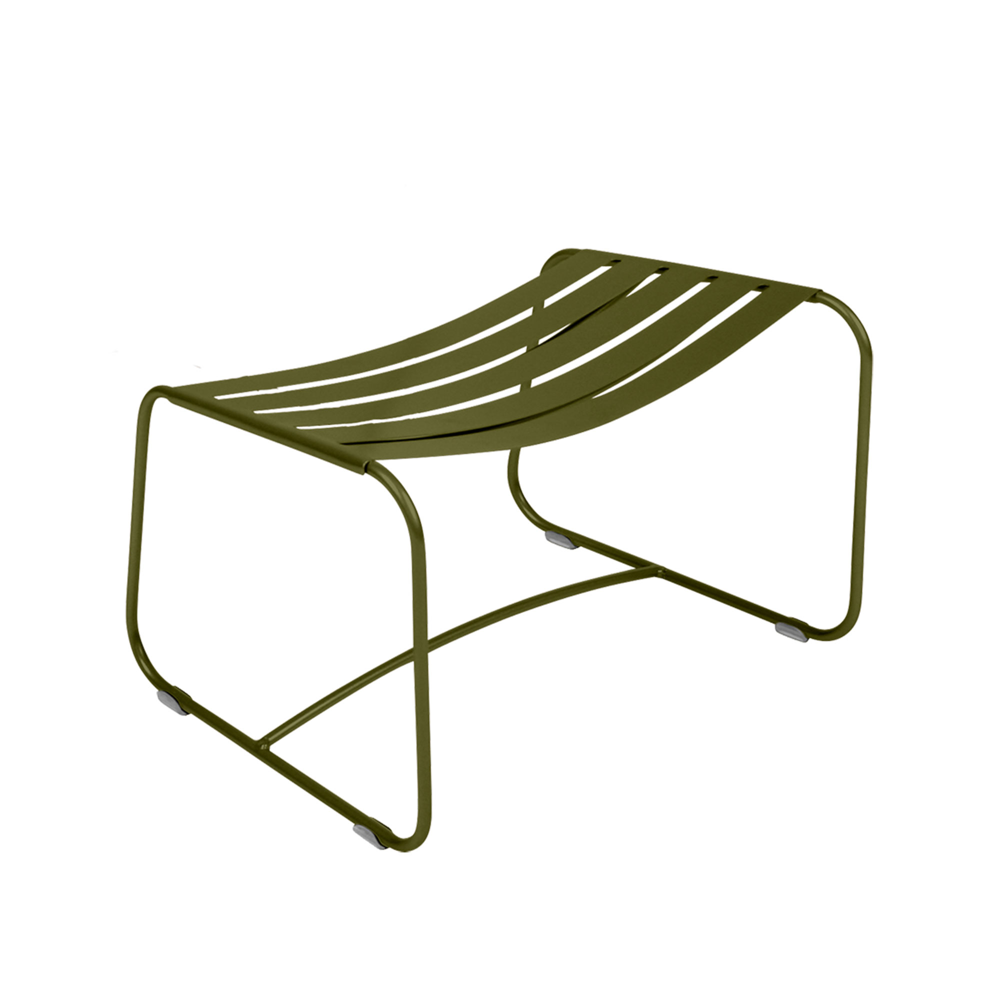 Fermob - Surprising Footrest, Pesto - Utomhuspallar & puffar - Harald Guggenbichler - Grön - Metall