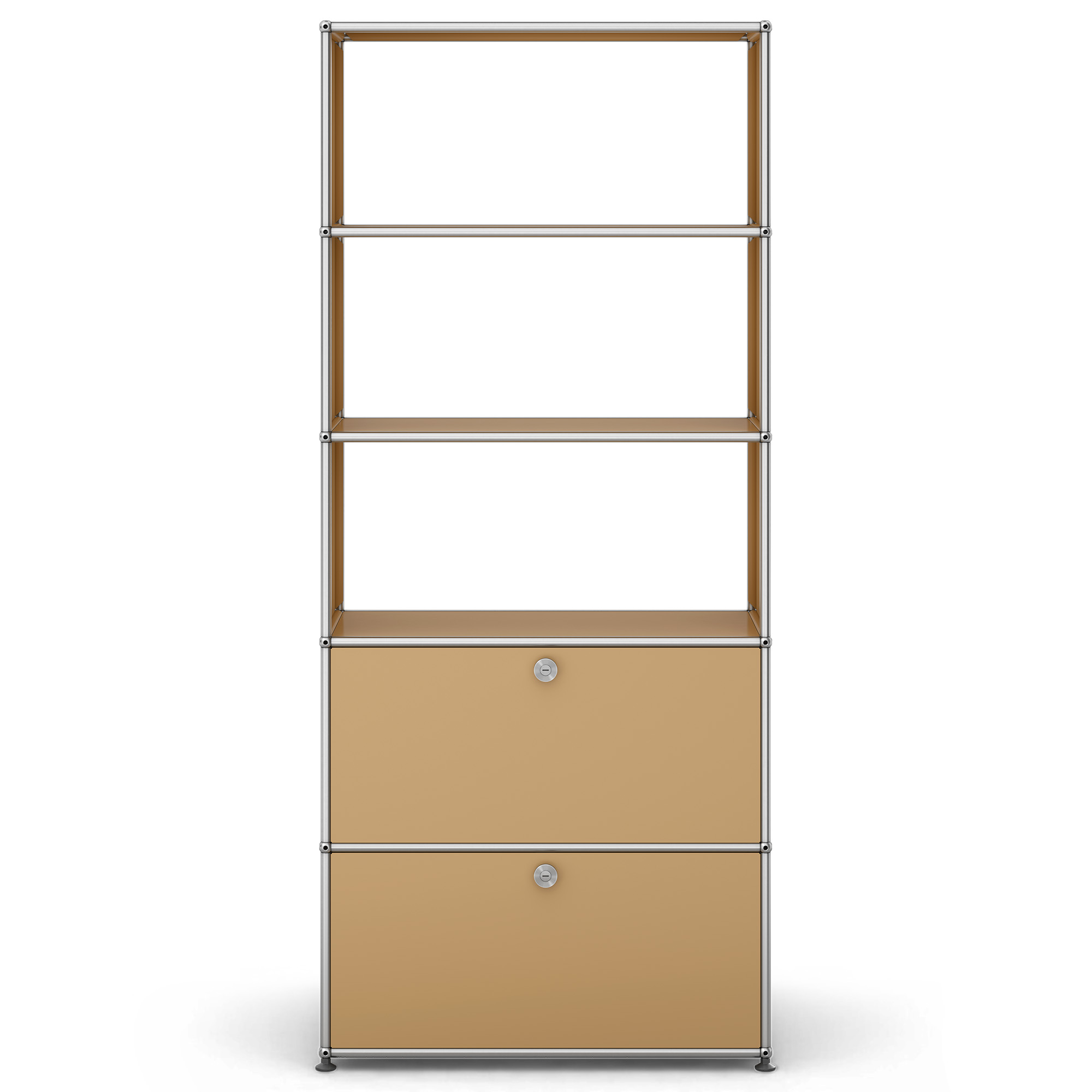 USM - USM Haller M24 31 USM Beige - Hyllor & Hyllsystem - Fritz Haller & Paul Sch&auml;rer - Beige - Metall