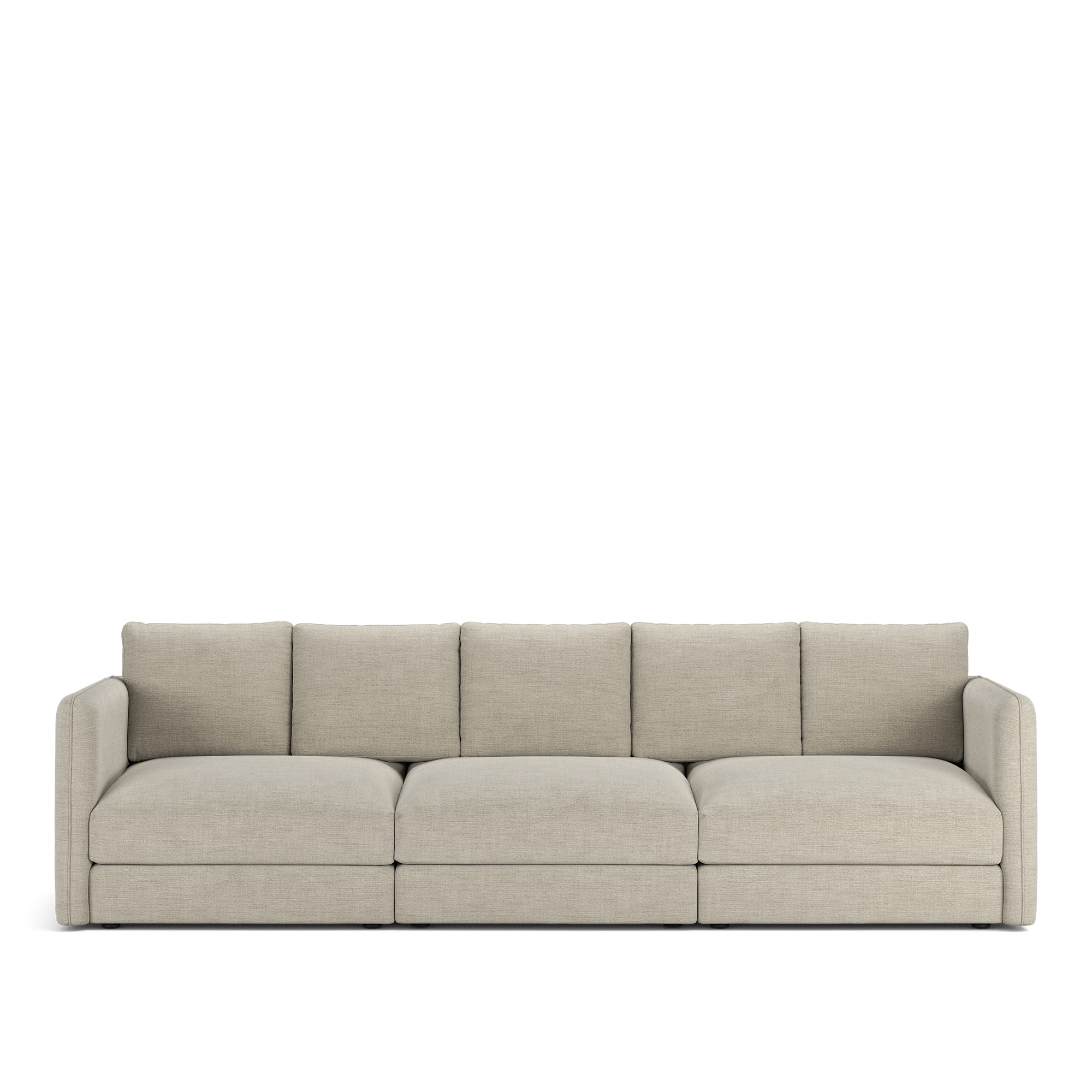 NOGA - Pavarotti 3-Seater, Removable Cover, Cushion Variant 02, Sienna 102 - Soffor - Gr&aring;