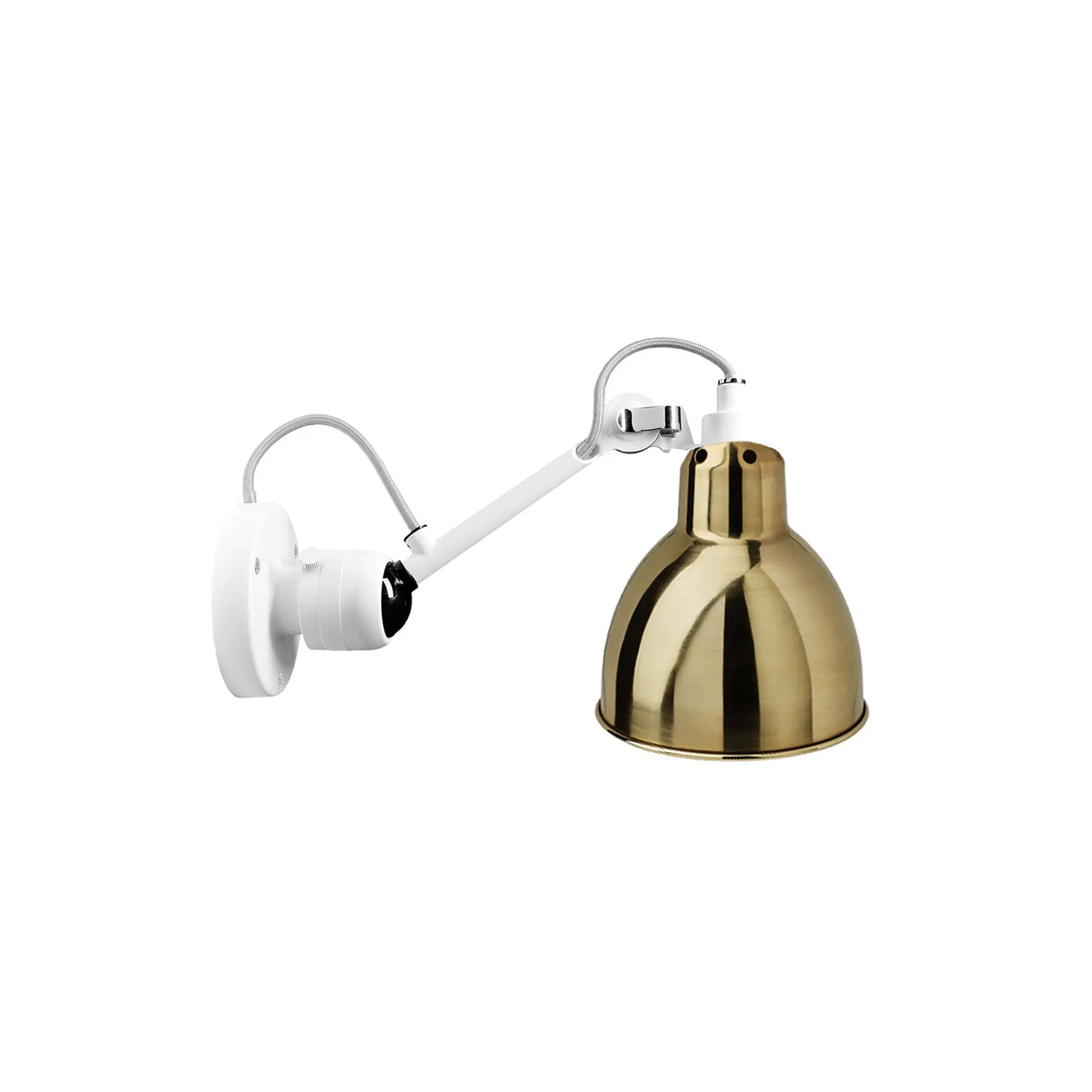 Lampe Gras No304 - Round - Vit bas