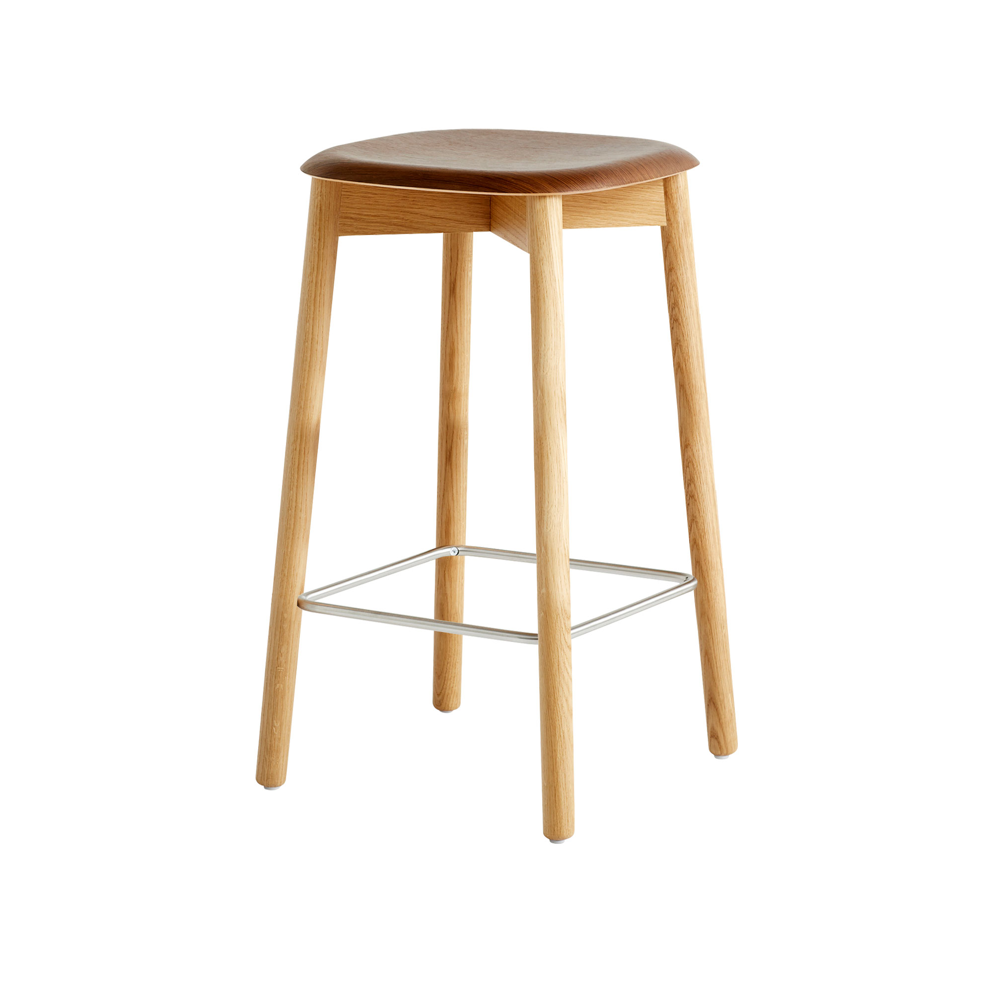 HAY - Soft Edge 82 Low, Black - Barstolar & barpallar - Iskos-Berlin - Svart - Trä