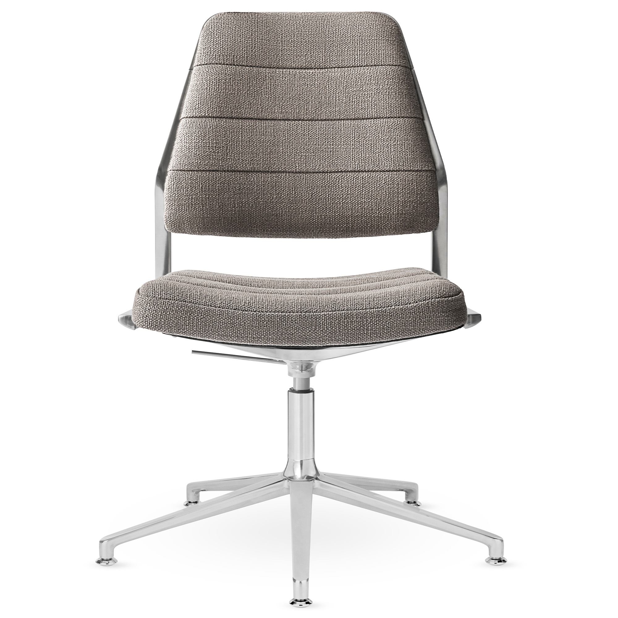 Vipp - Vipp454+ Swivel chair, polished, gliders, Tenzo - Kontorsstolar