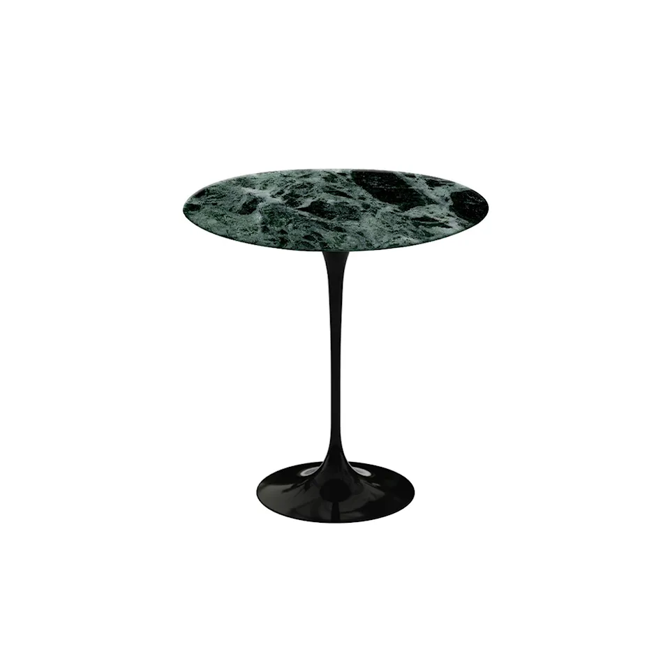 Saarinen Round sidobord Ø 51 cm Black