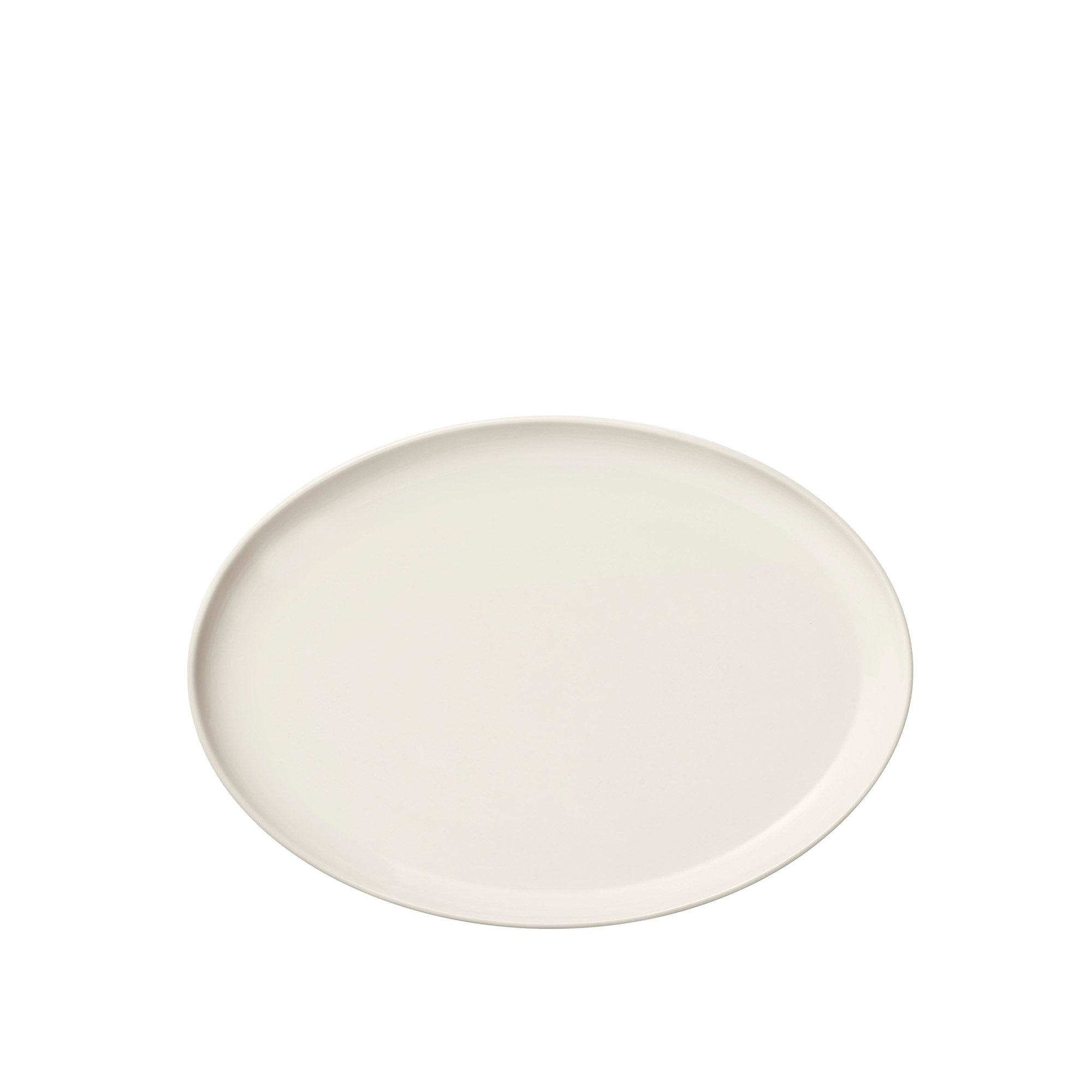 Iittala - Essence Tallrik, Oval - 25 cm - Mattallrikar - designer_alfredo_haberli - Vit