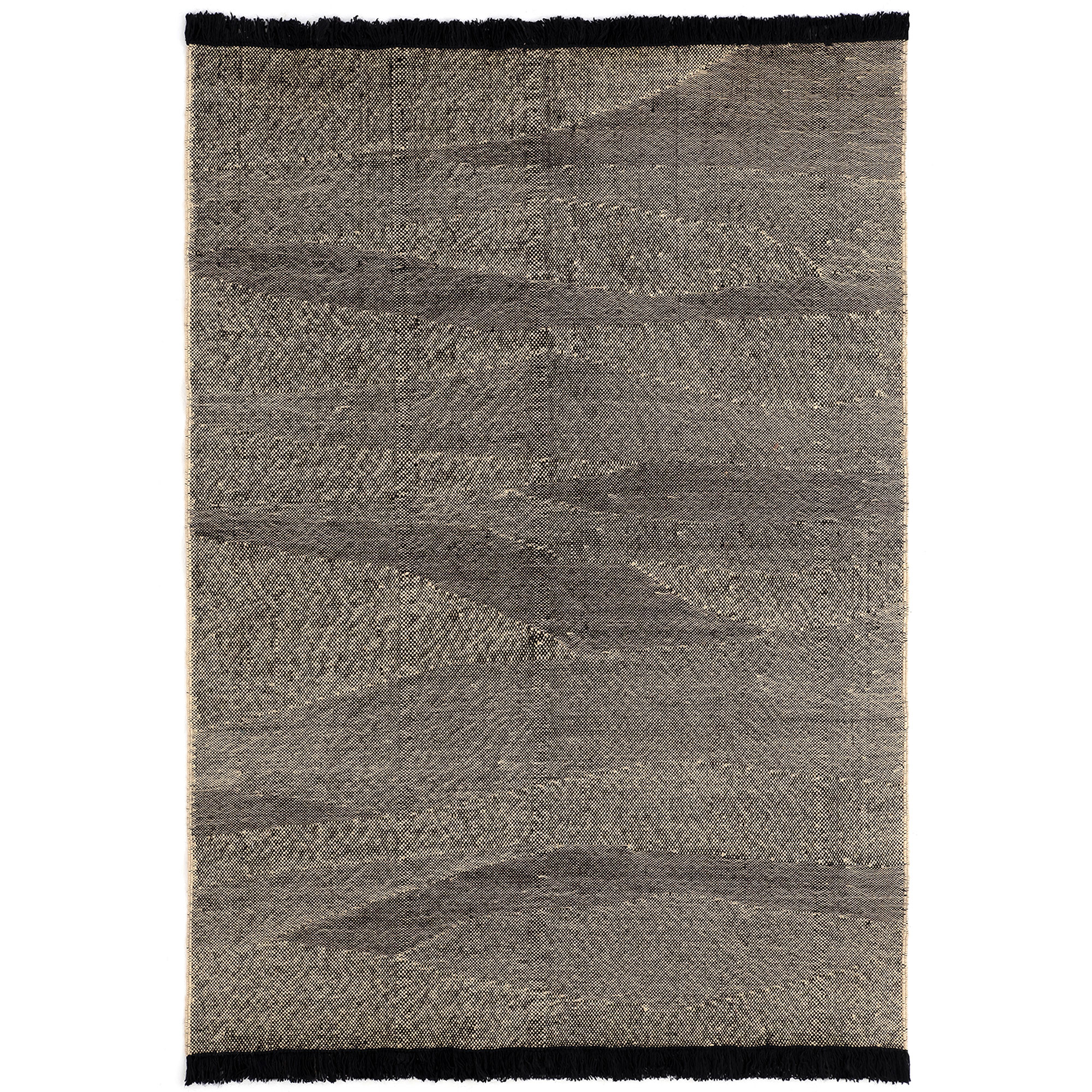 nanimarquina - telares wool rug ebony 200 x 300 cm - ullmattor - nani marquina - svart