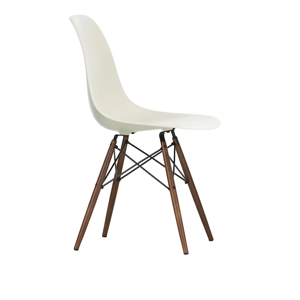 Eames RE Plastic Chair DSW stol Dark Maple