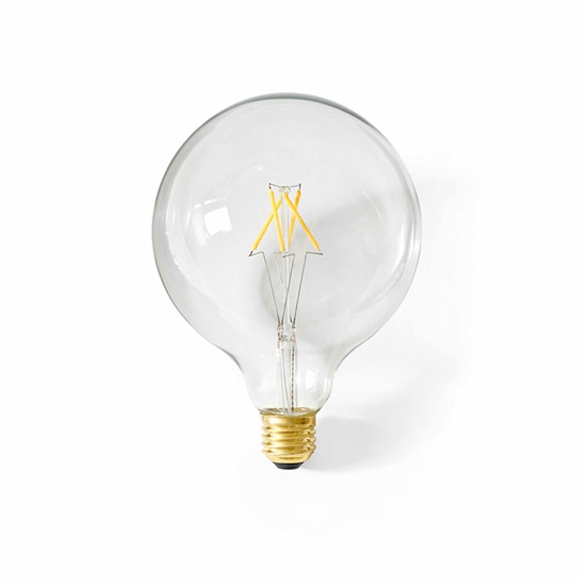 Audo Copenhagen - Globe Bulb LED 125 E27 4W Clear - Ljuskällor