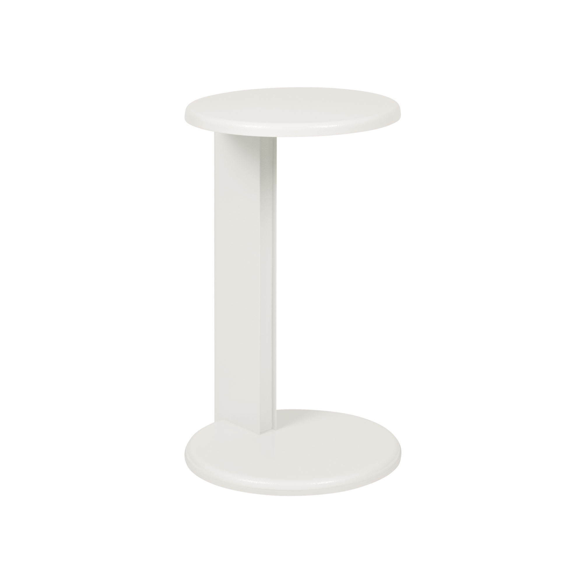 HEM - Lolly Side Table - Pure White - Småbord & sidobord - Pauline Deltour - Vit - Metall