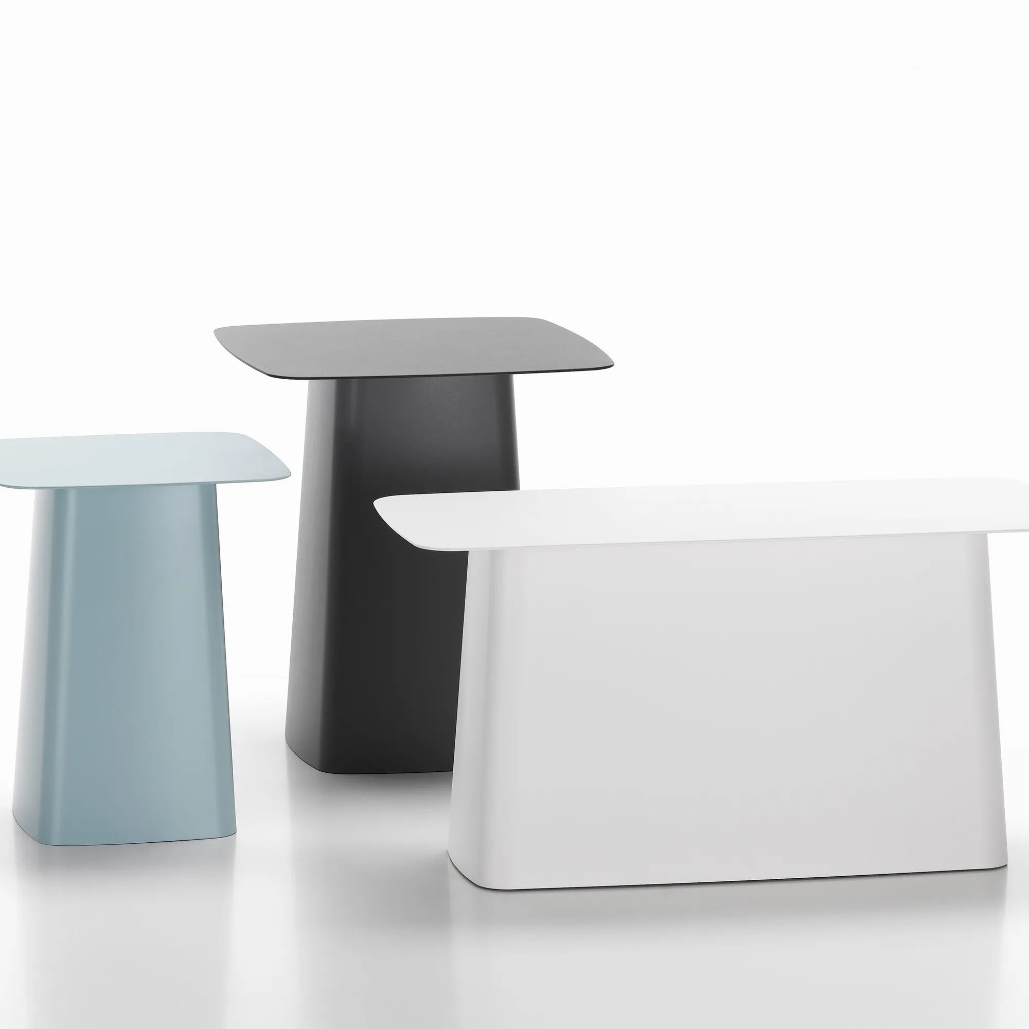 Metal sidobord utomhus Large