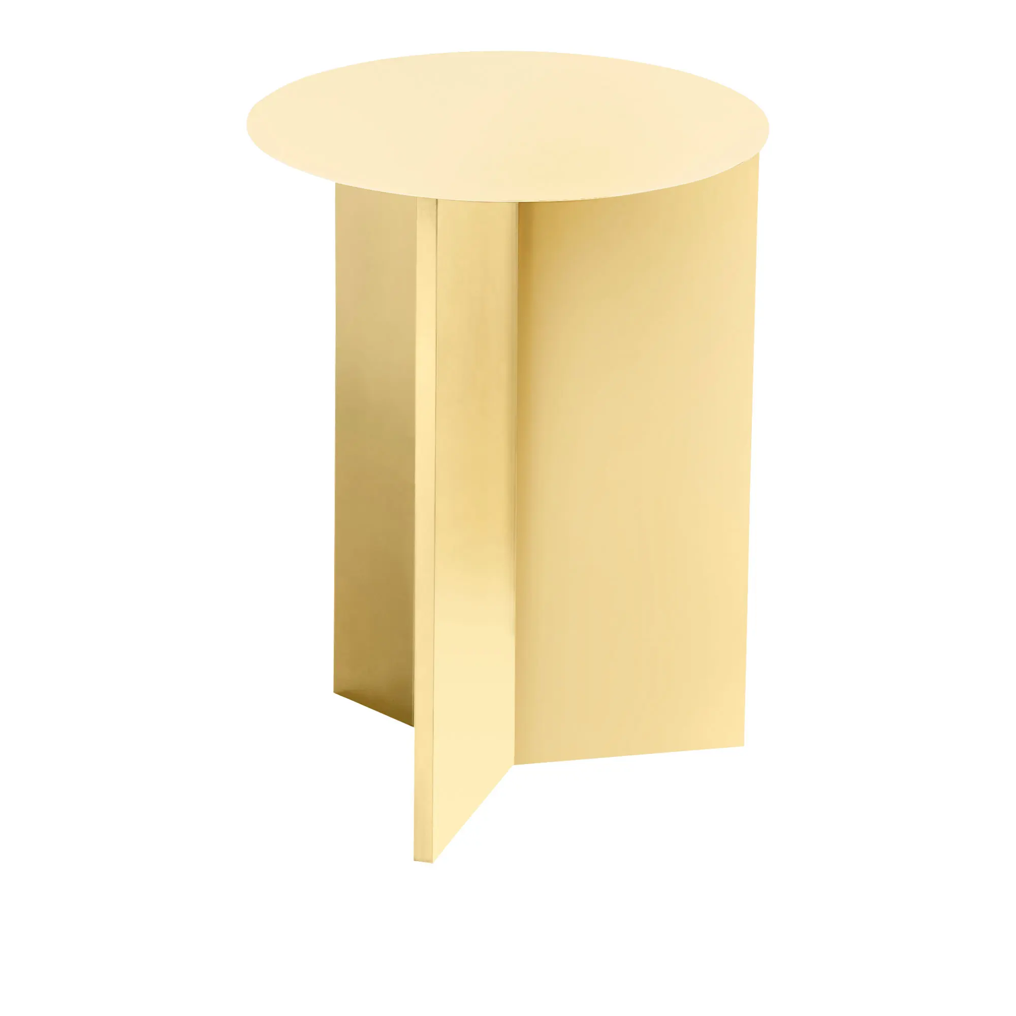 Slit soffbord Round High