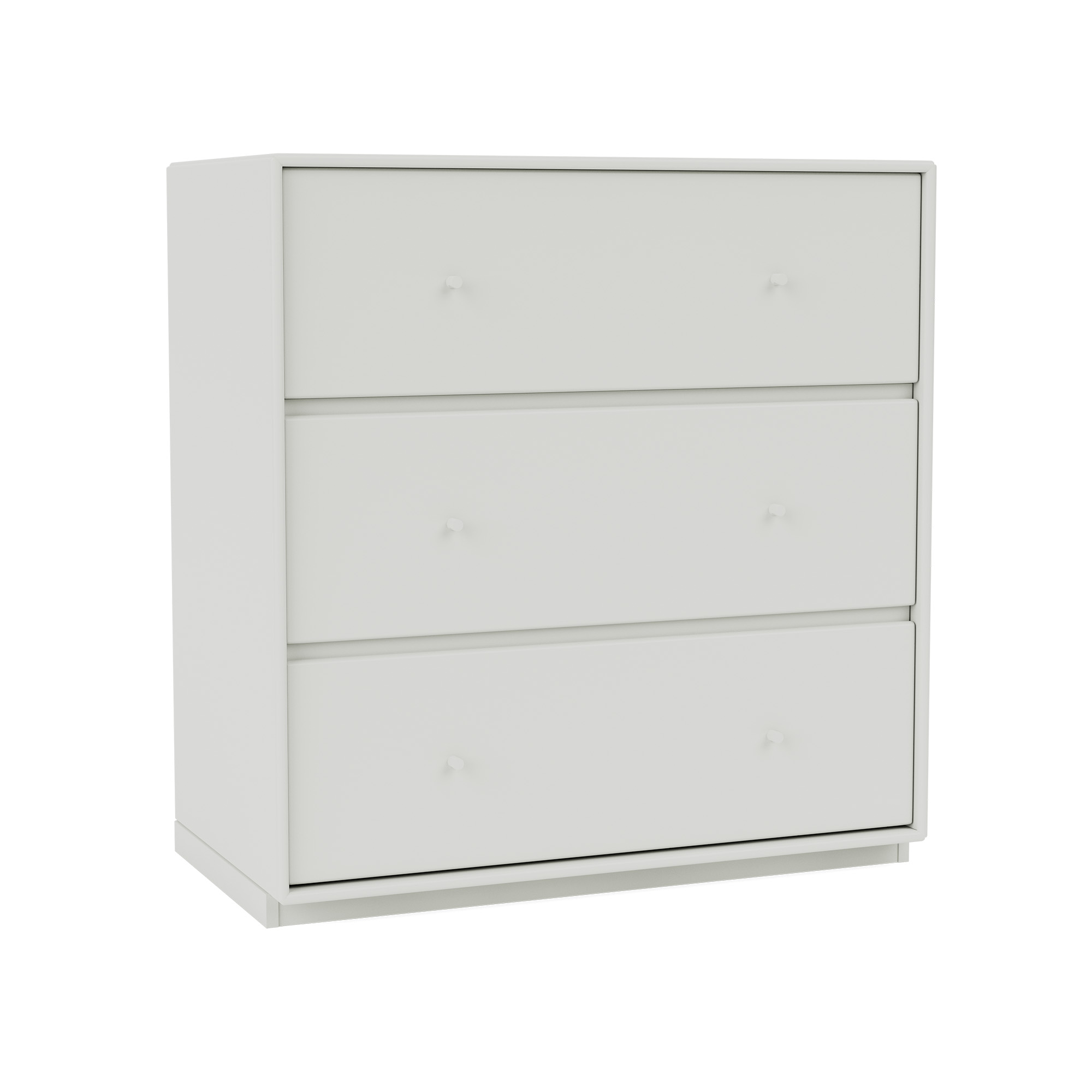 Montana - Carry Dresser, Plinth H3 cm - Nordic - Kommoder - Peter J. Lassen - Grå - Tre