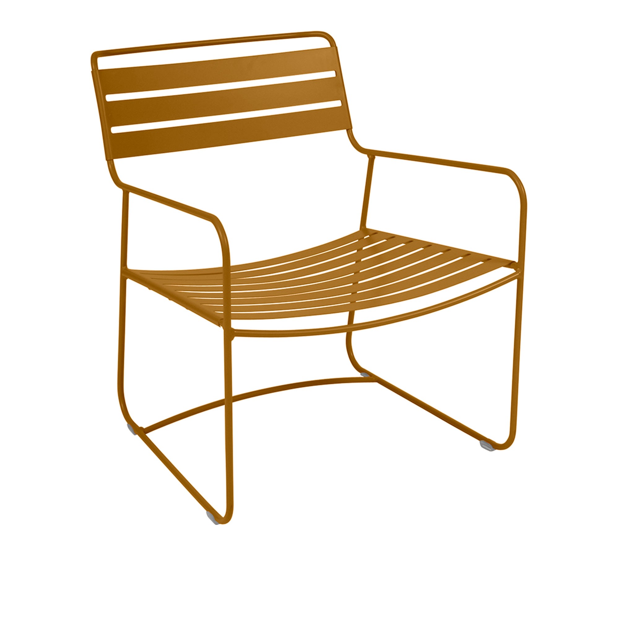 Fermob - Surprising Low Armchair, Gingerbread - Matstolar utomhus - Harald Guggenbichler - Brun - Metall