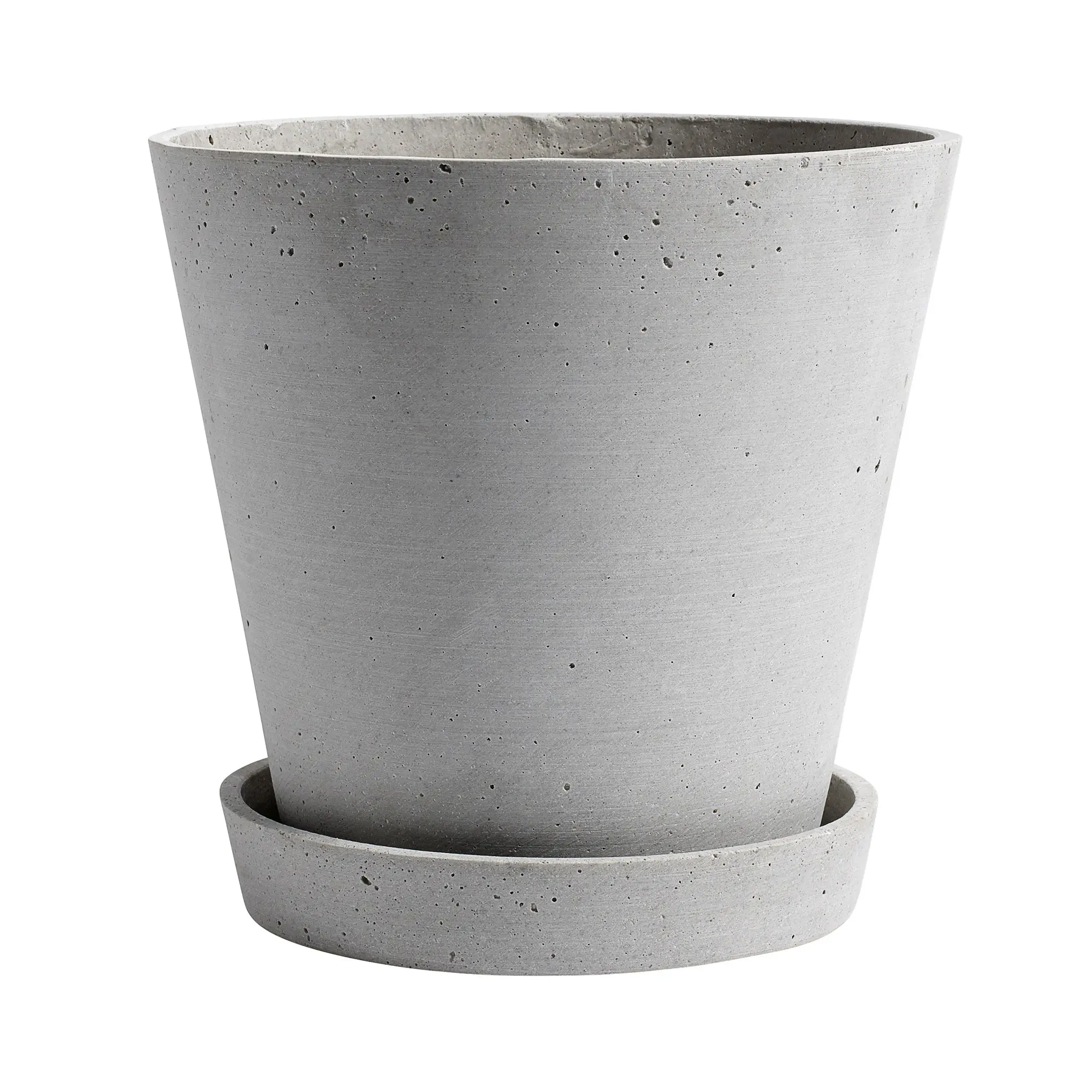 Flowerpot potte & fat Grey