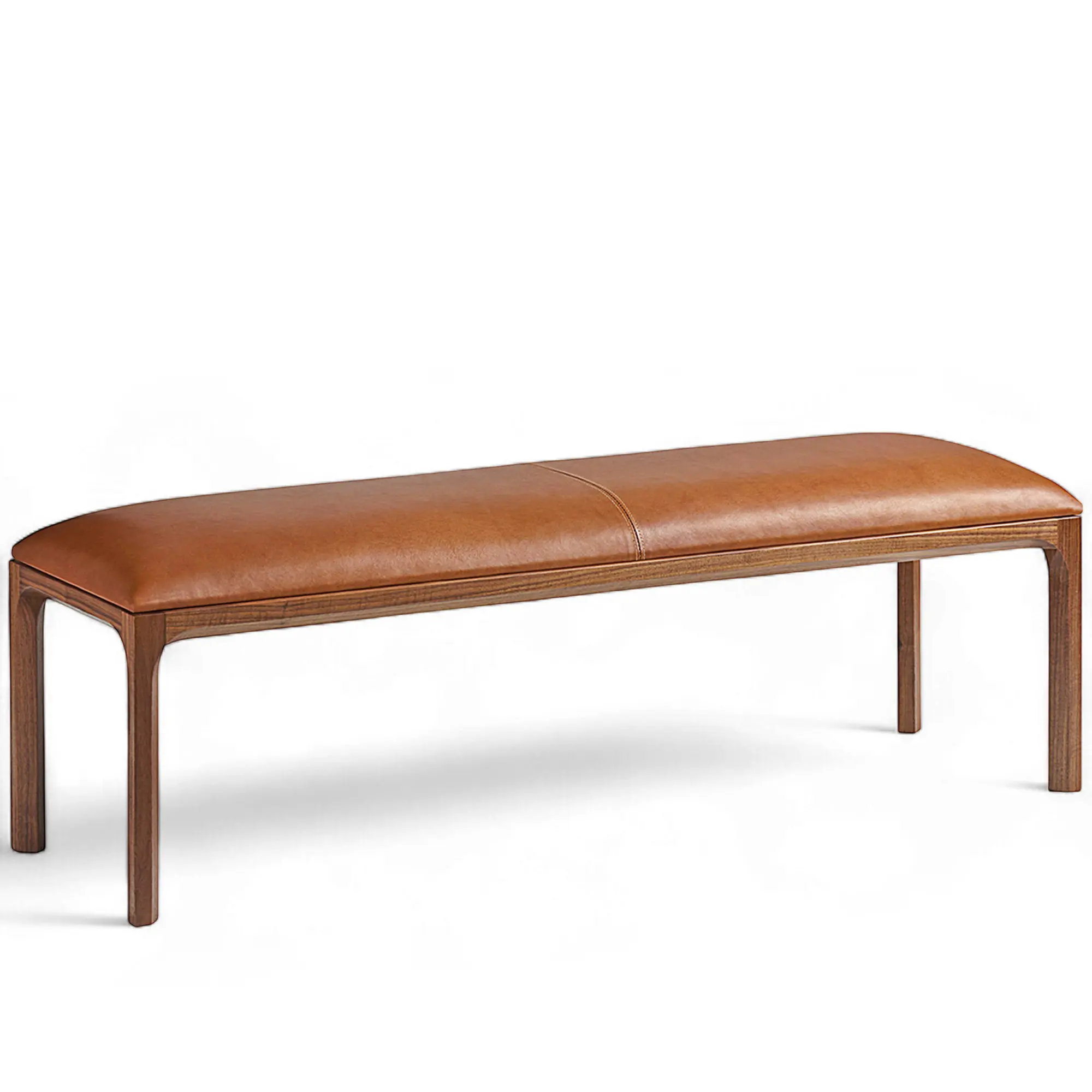 Entre Bench Cognac Walnut