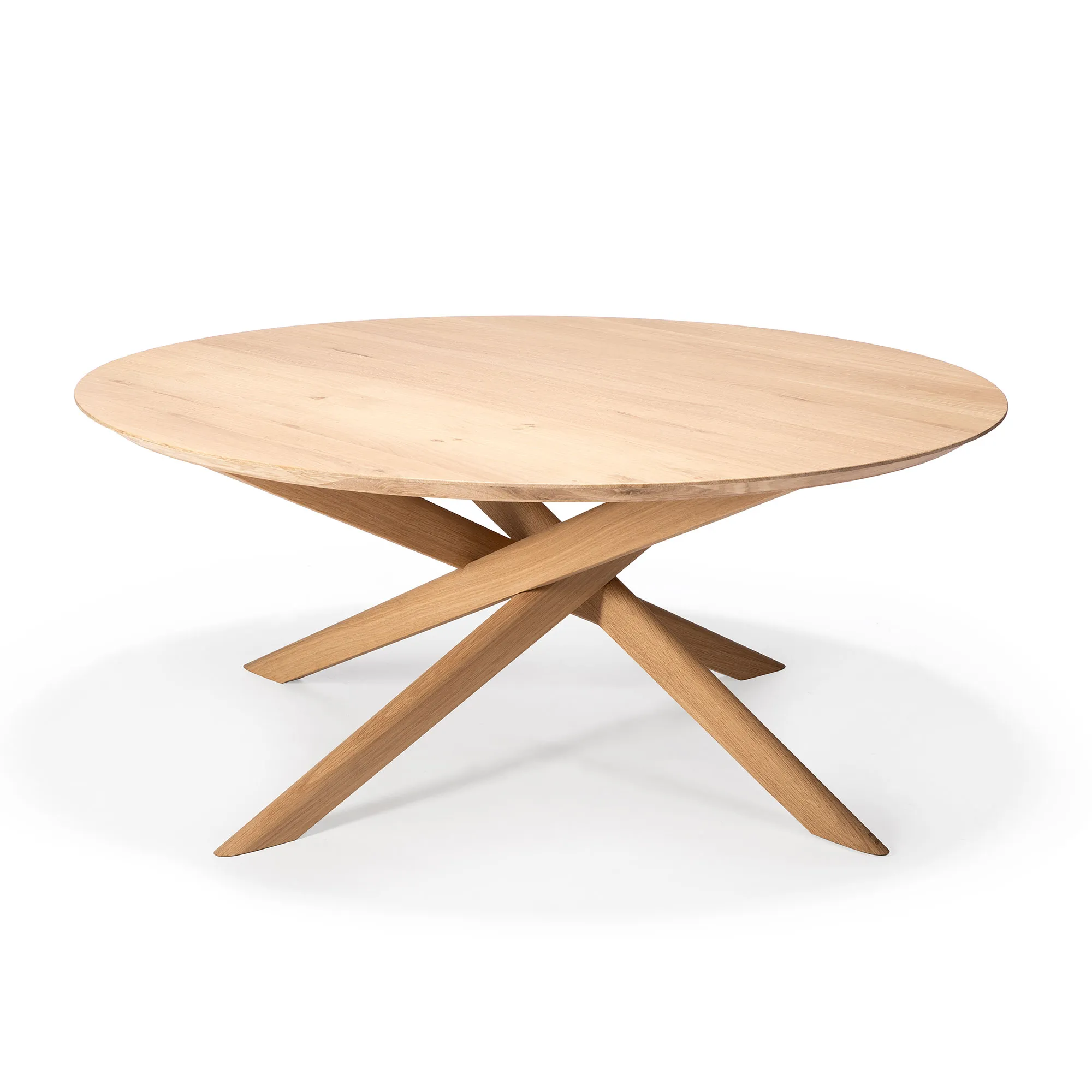 Mikado Oval Coffee Table Oak