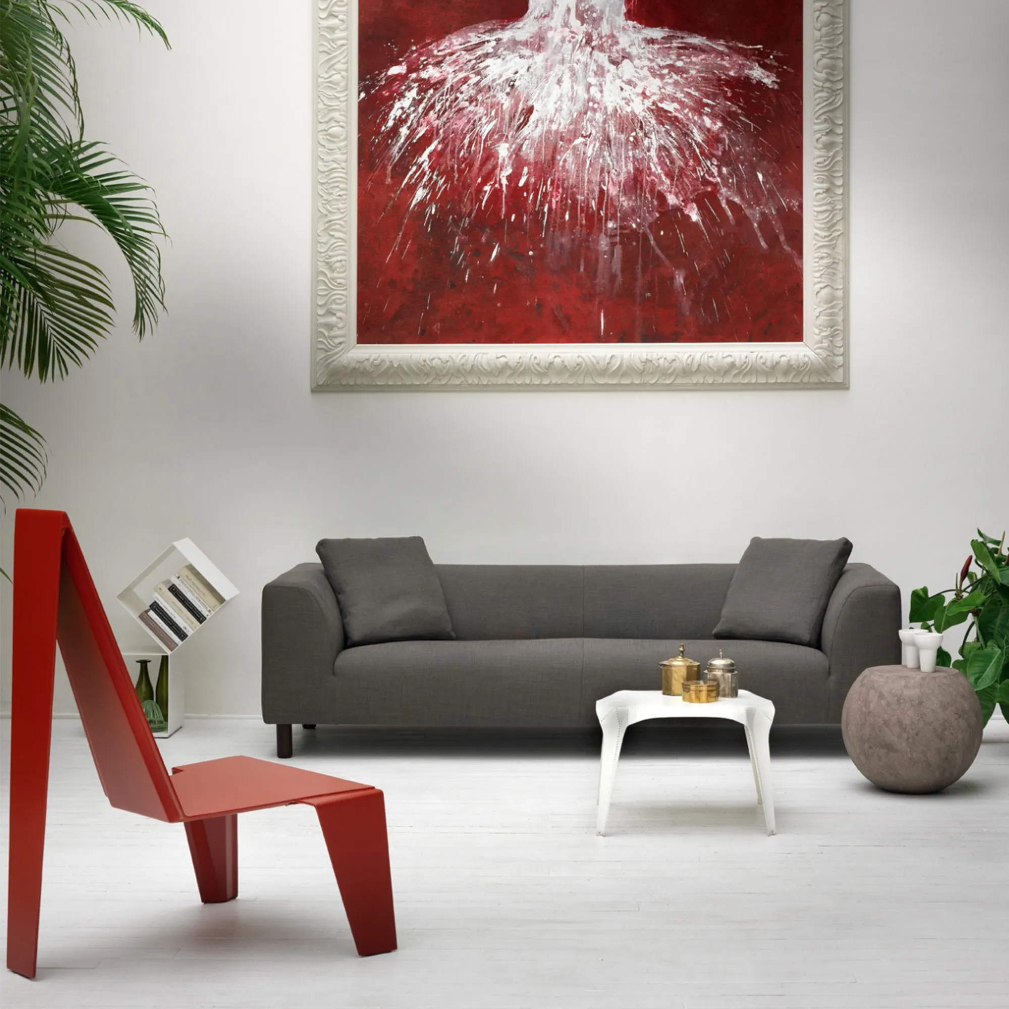 Bong Table - Volcanic Lava