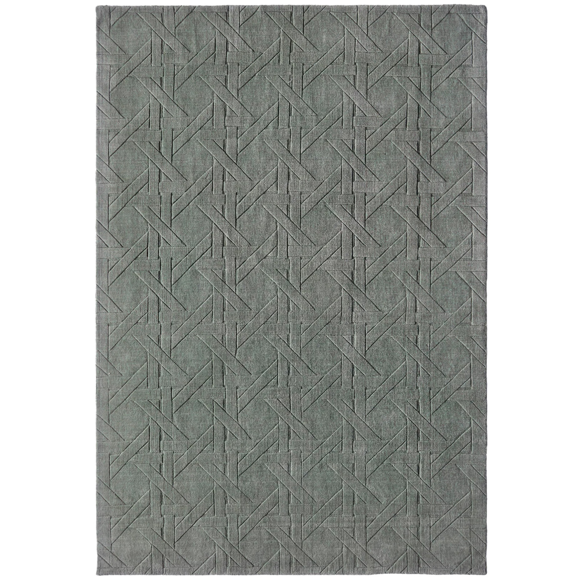 dusty deco - manuela matta sage 300x400cm - ullmattor - edin & lina kjellvertz - grön