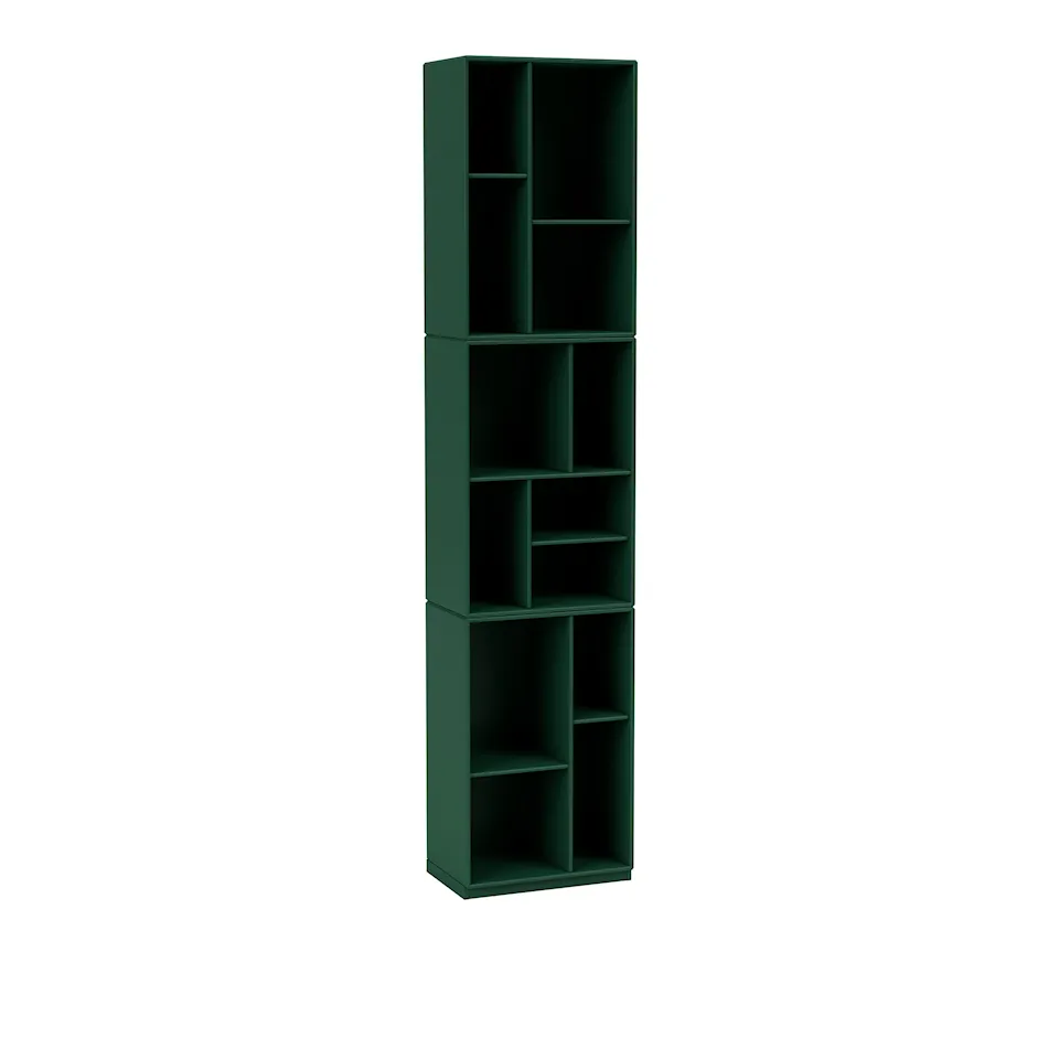 Montana Selection Loom Slim bokhylla sockel 3 cm