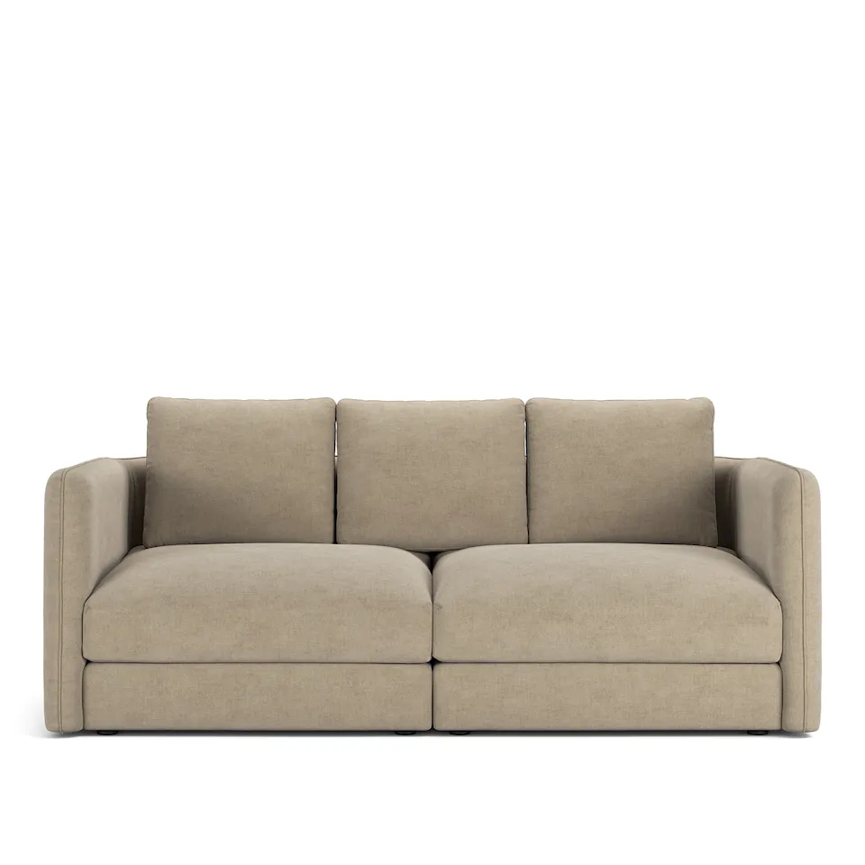 Pavarotti 2-Seater, Removable Cover, Cushion Variant 02, Sienna Tonal 01