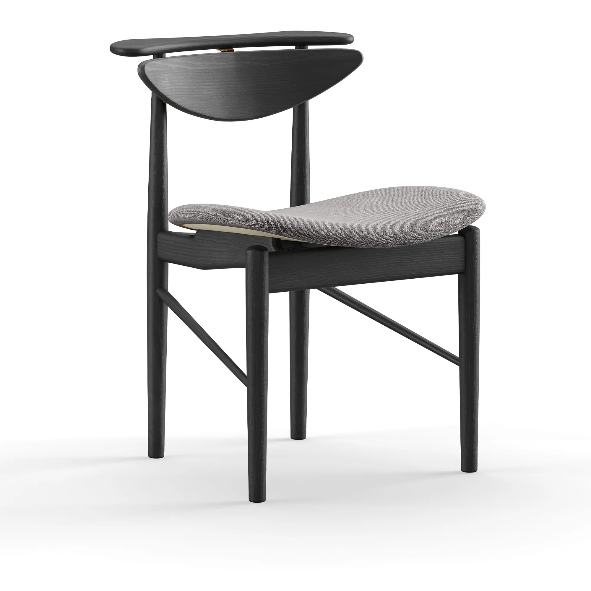 Reading stol Black Painted oak
