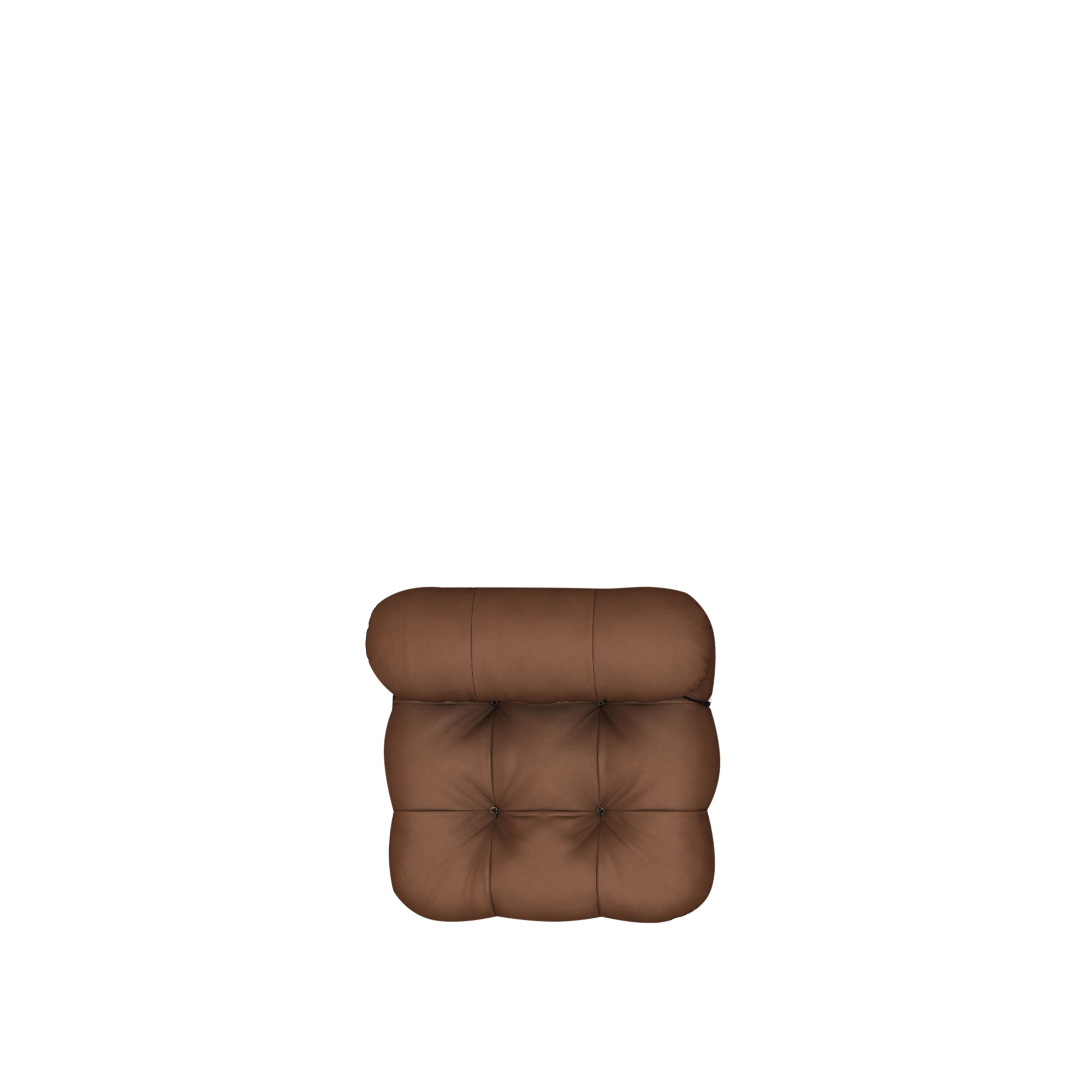 B&B Italia - Camaleonda Fåtölj Bredd 96 cm High Back, Leather Cat. Kasia 310 - Fåtöljer - Mario Bellini - Brun - Läder/Metall/Trä/Syntetiskt/Plast