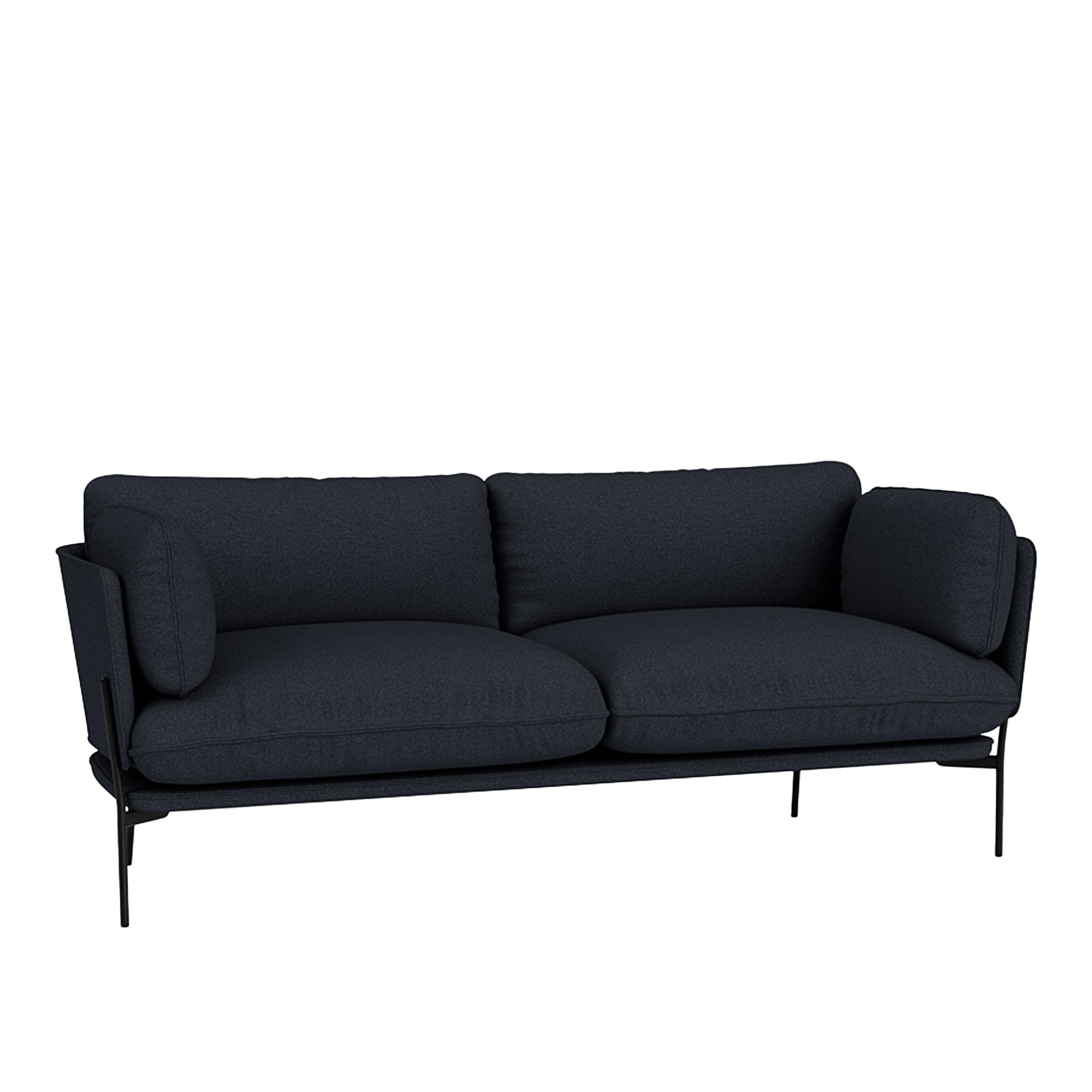 &Tradition - Cloud LN3.2 - Warm Black - Fabric cat.2 - Hallingdal 65 180 - Soffor - Luca Nichetto