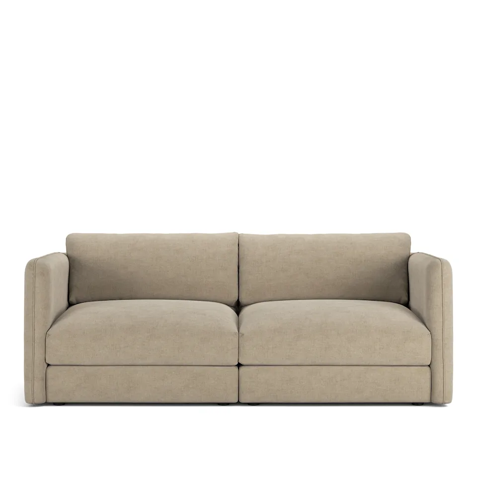 Pavarotti 2-Seater, Removable Cover, Cushion Variant 03, Sienna Tonal 01