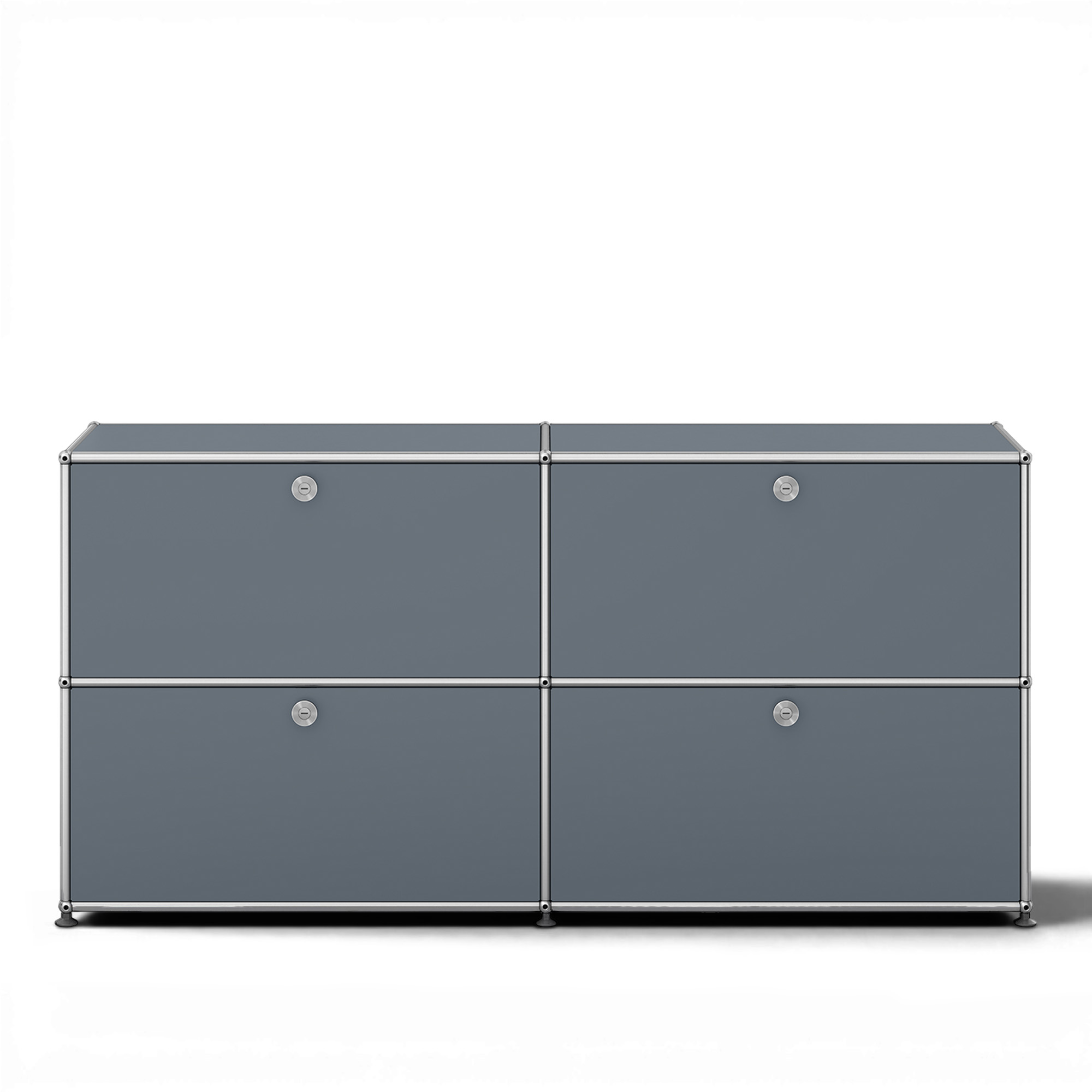 USM - USM Haller 109 Sideboard USM Mid Gray - Sk&auml;nkar och sideboards - Fritz Haller & Paul Sch&auml;rer - Gr&aring; - Metall