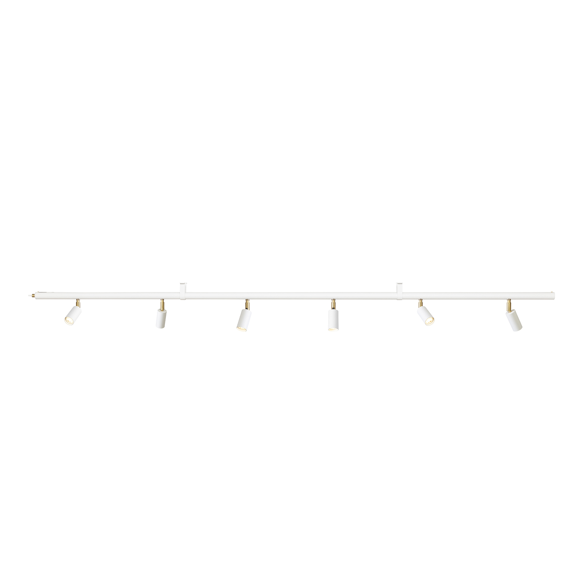 Örsjö Belysning - Starlight 6 spotlights – White textured lacquer RAL 9016 - Spotlights - Jonas Bohlin - Vit - Metall | Belysning - Taklampor - Spotlights | Möbelexperten