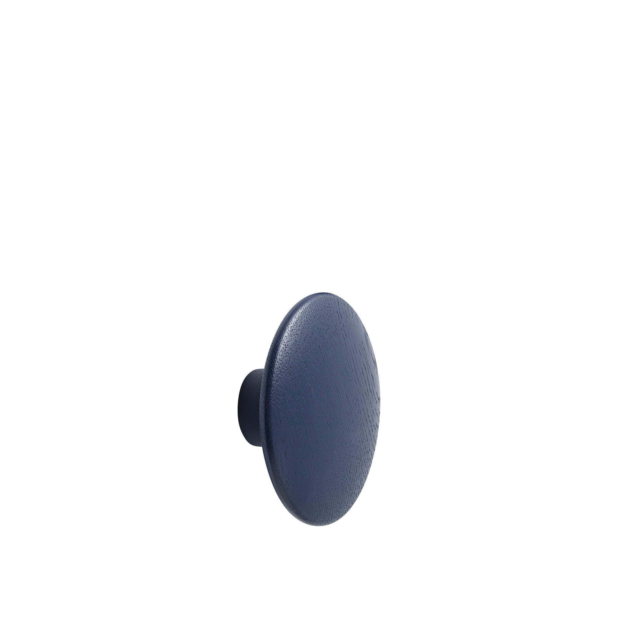 Muuto - Dots Wood Coat Hanger Medium Midnight Blue - Krokar - Lars Tornøe