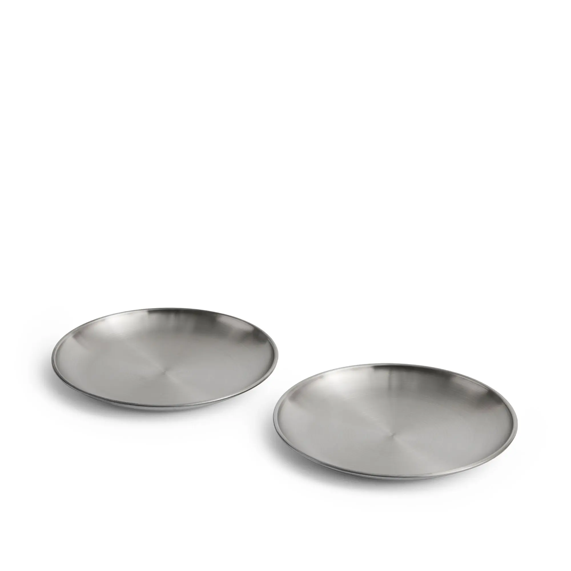 Outdoor Market Steel Plate Set of 2