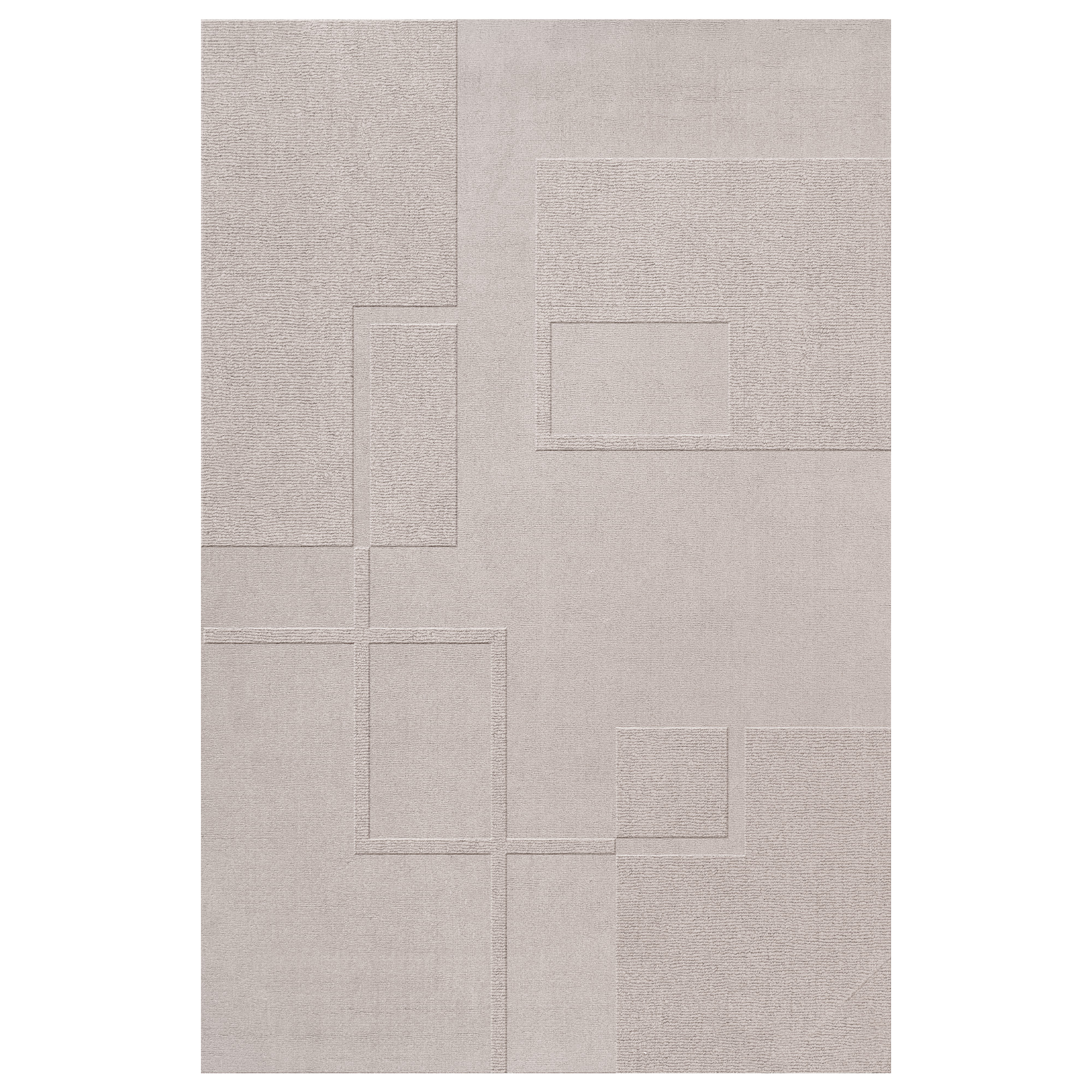 Layered - Swedish Grace Pattern Oatmeal 300 x 400 - Ullmattor