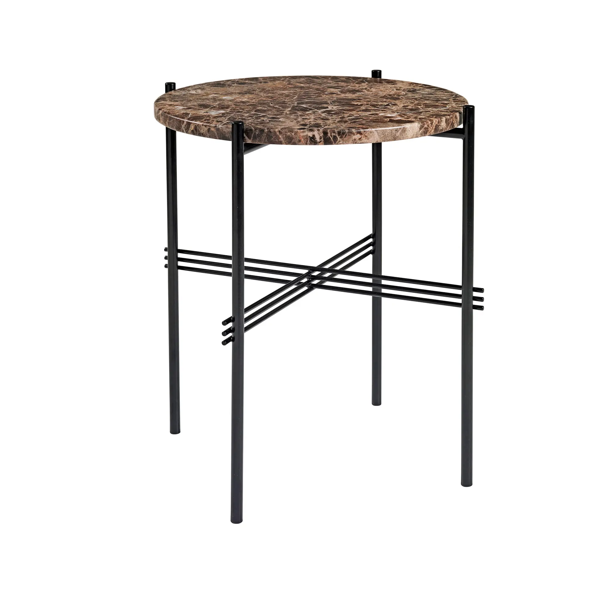 TS soffbord Ø40 cm svart