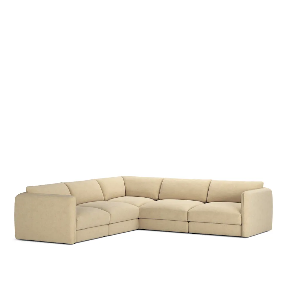 Pavarotti 5-Seater Corner, Fixed Cover, Cushion Variant 03, Sienna Tonal 10
