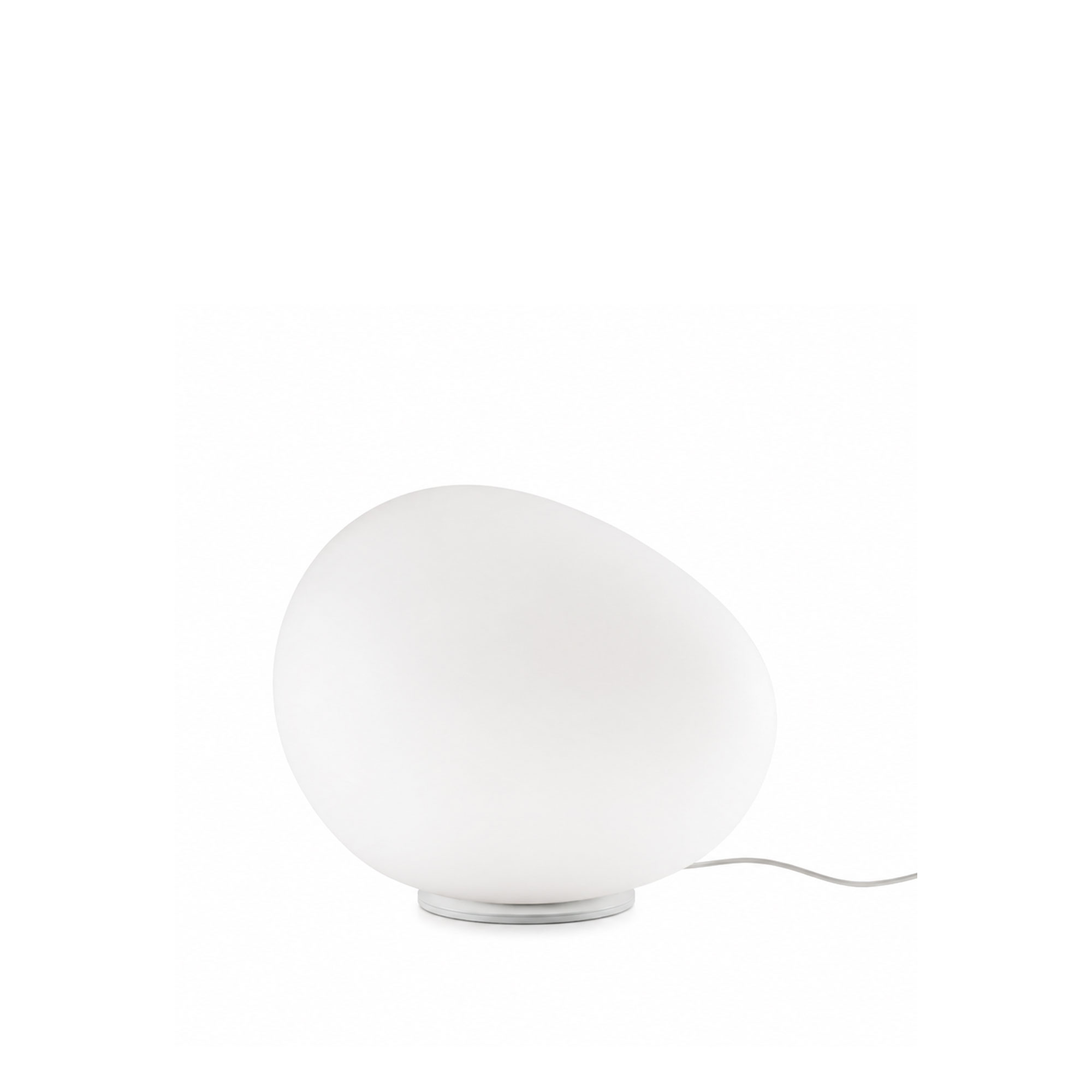 Foscarini - Gregg Piccola bordslampa on/off white - Bordslampor - Ludovica & Roberto Palomba - Vit - Glas