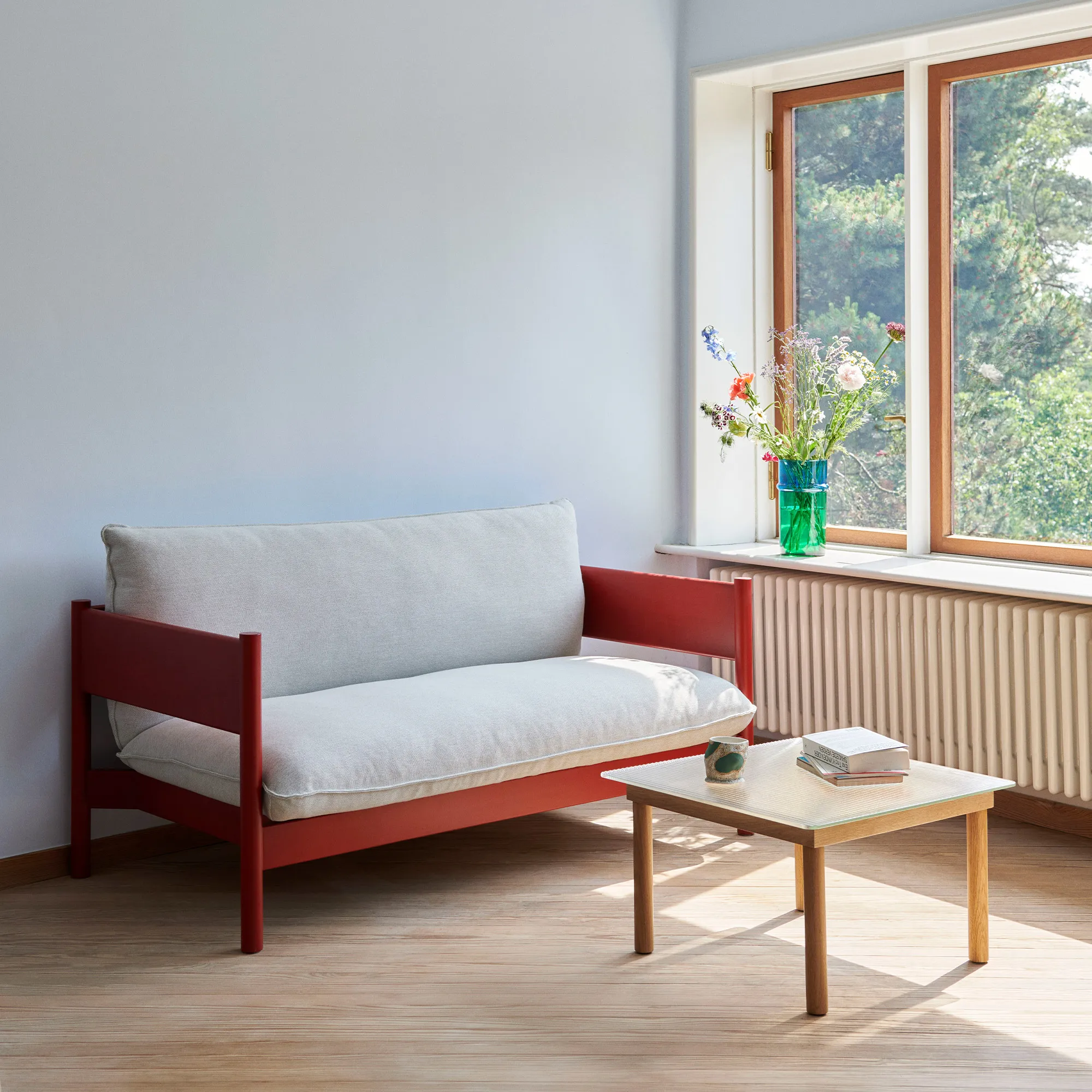 Arbour Club soffa Oiled Waxed Walnut