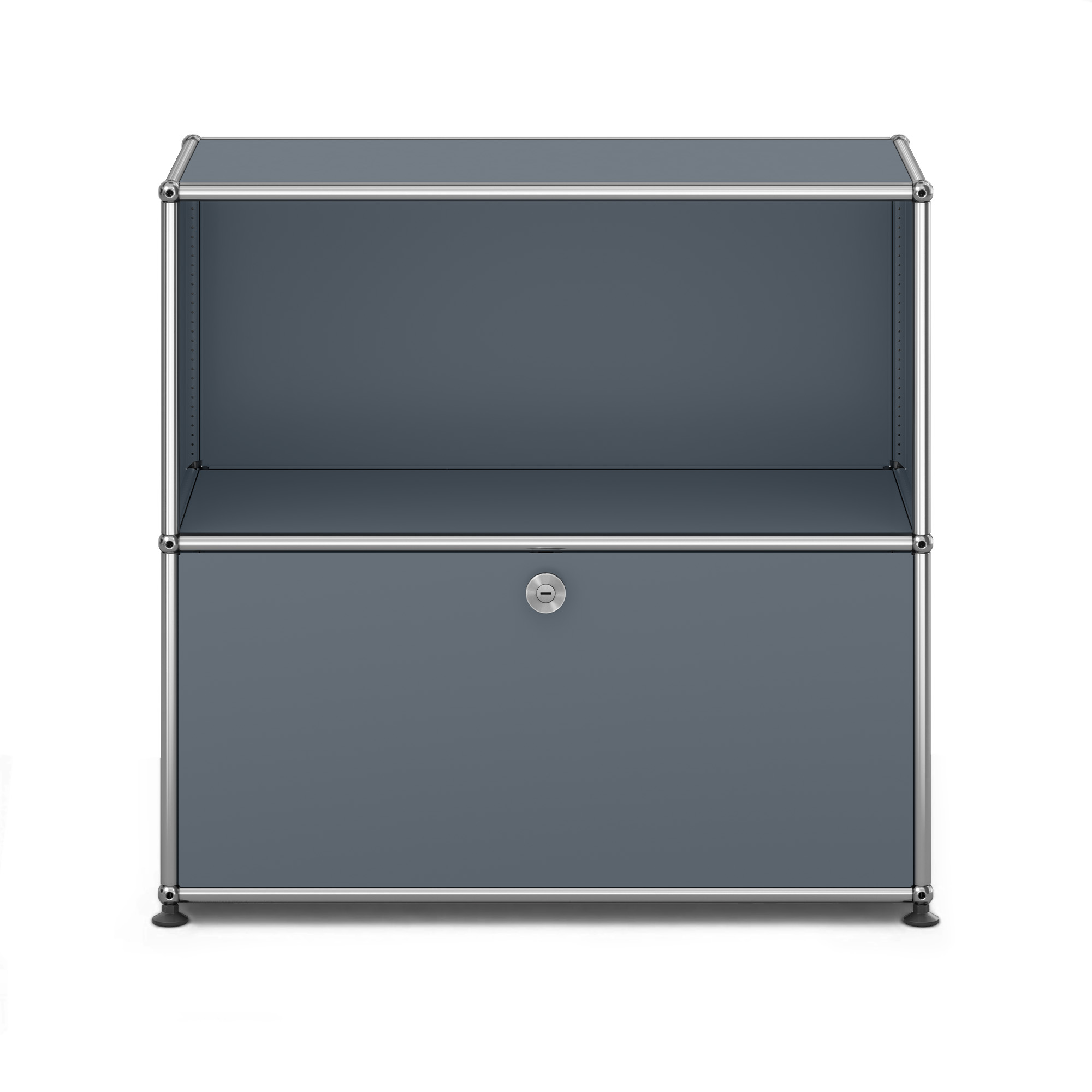 USM - USM Haller M62 32 USM Mid Grey - Sk&auml;nkar och sideboards - Fritz Haller & Paul Sch&auml;rer - Gr&aring; - Metall