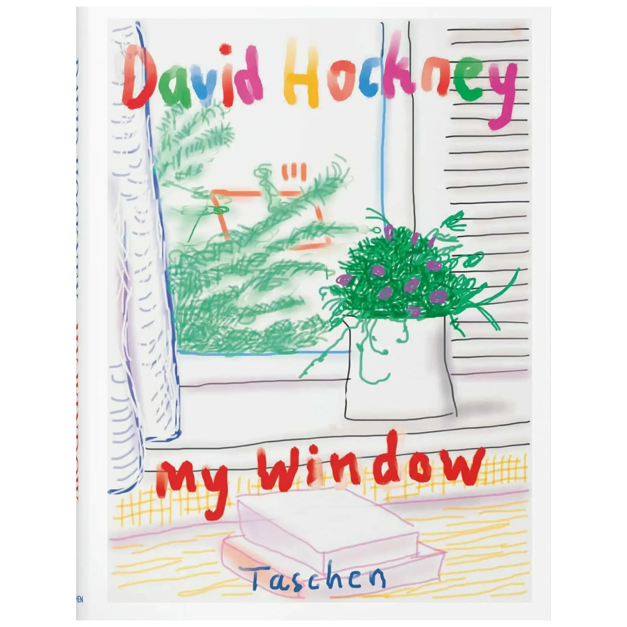 David Hockney. My Window kunstbok